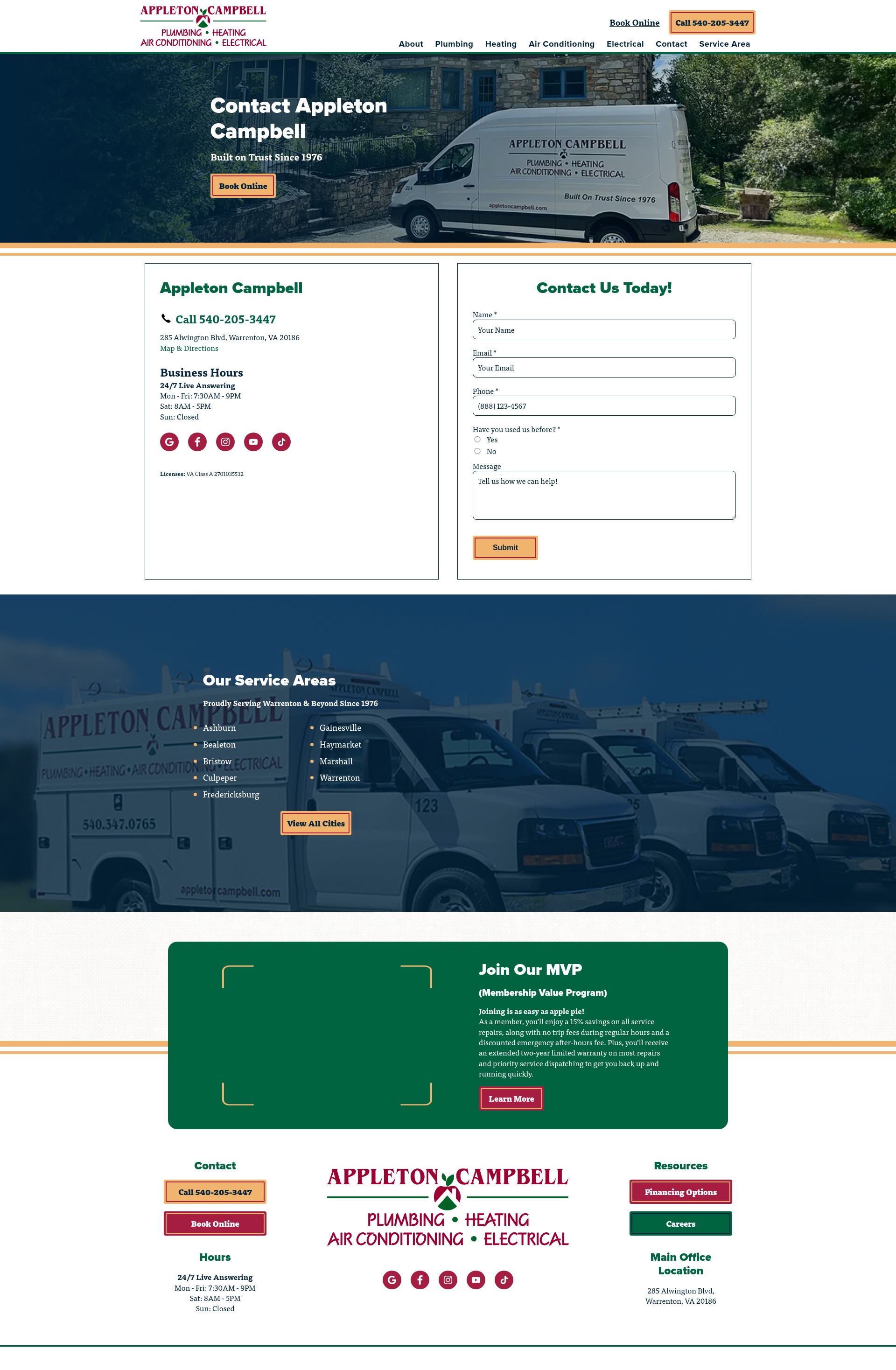 Landing Page