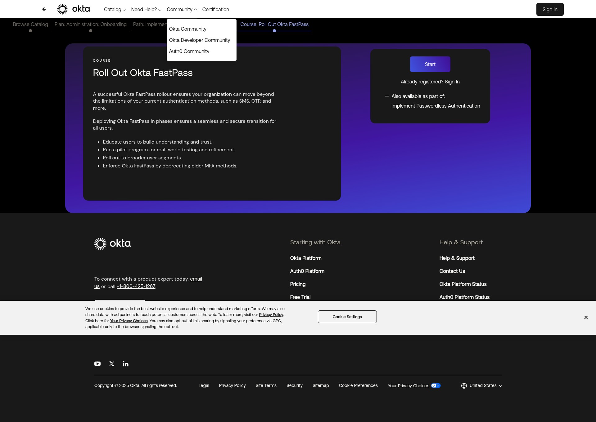 Landing Page