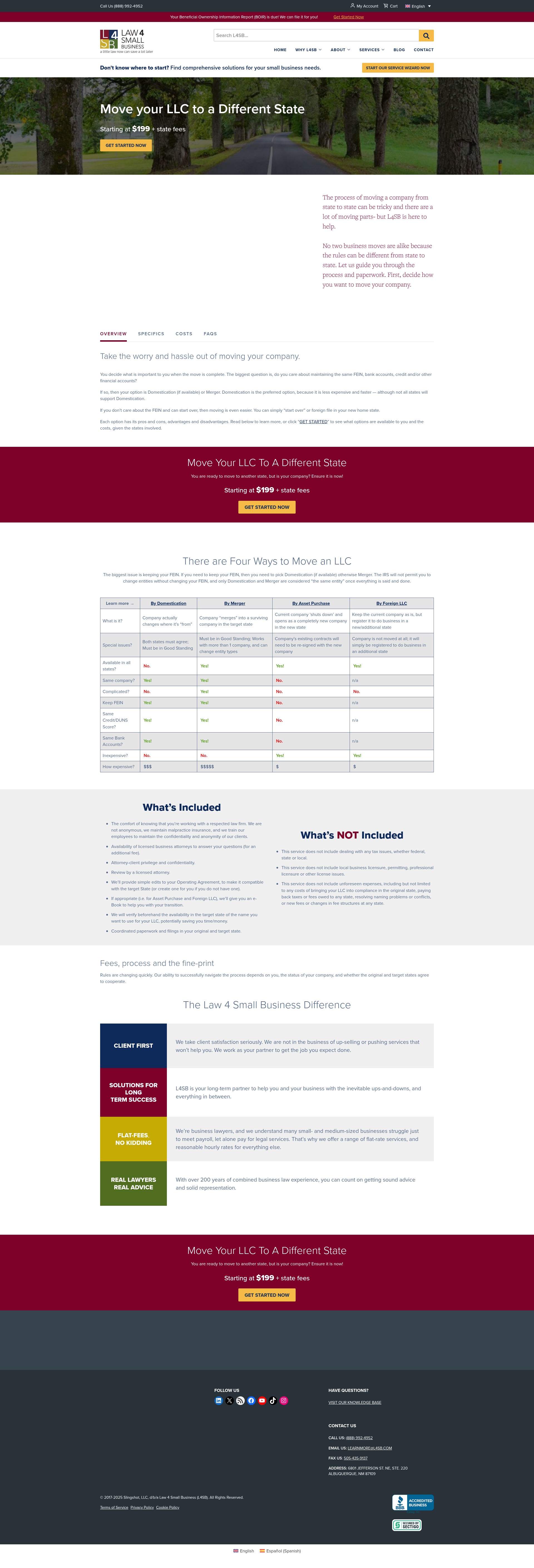 Landing Page