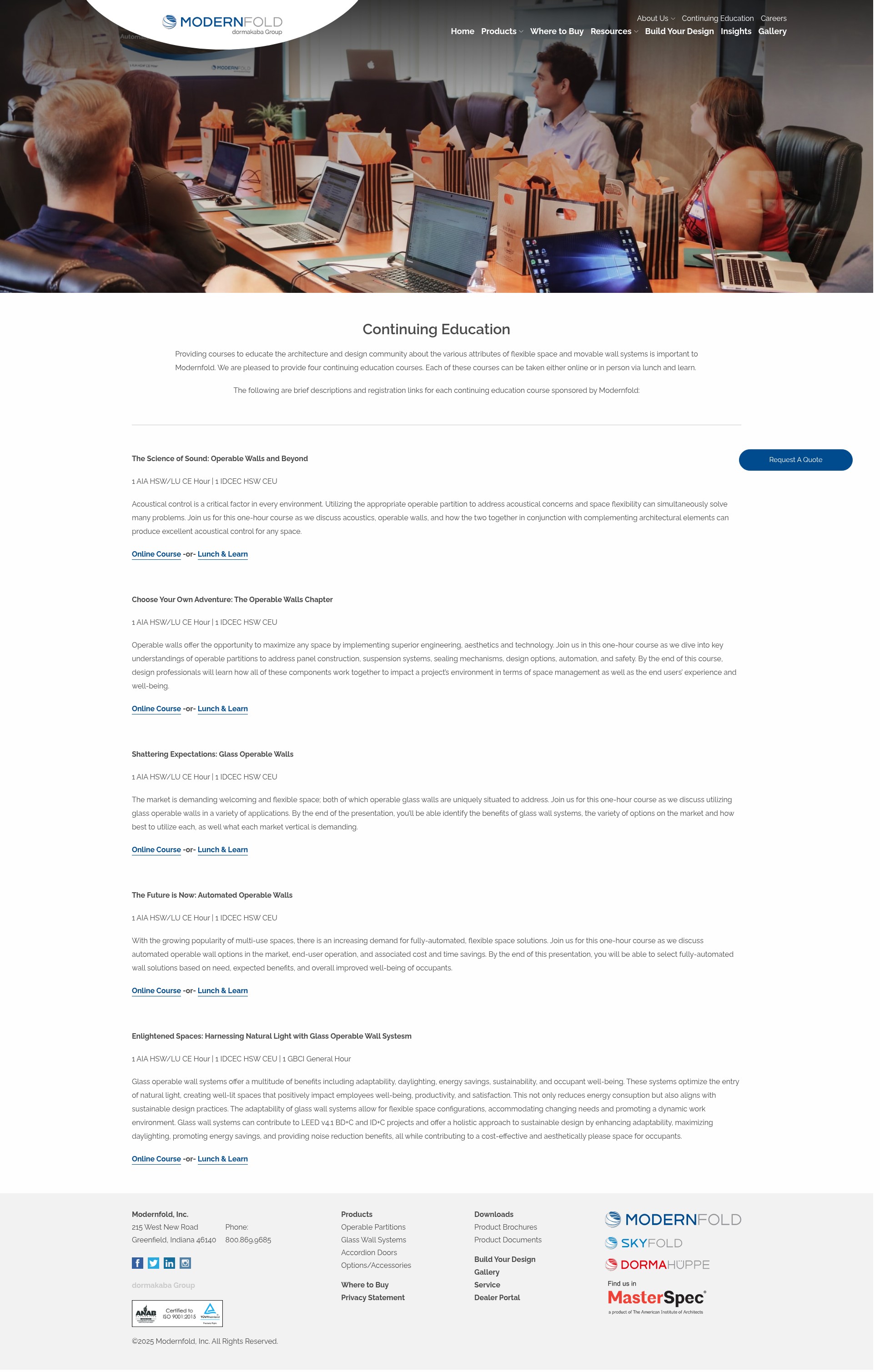 Landing Page