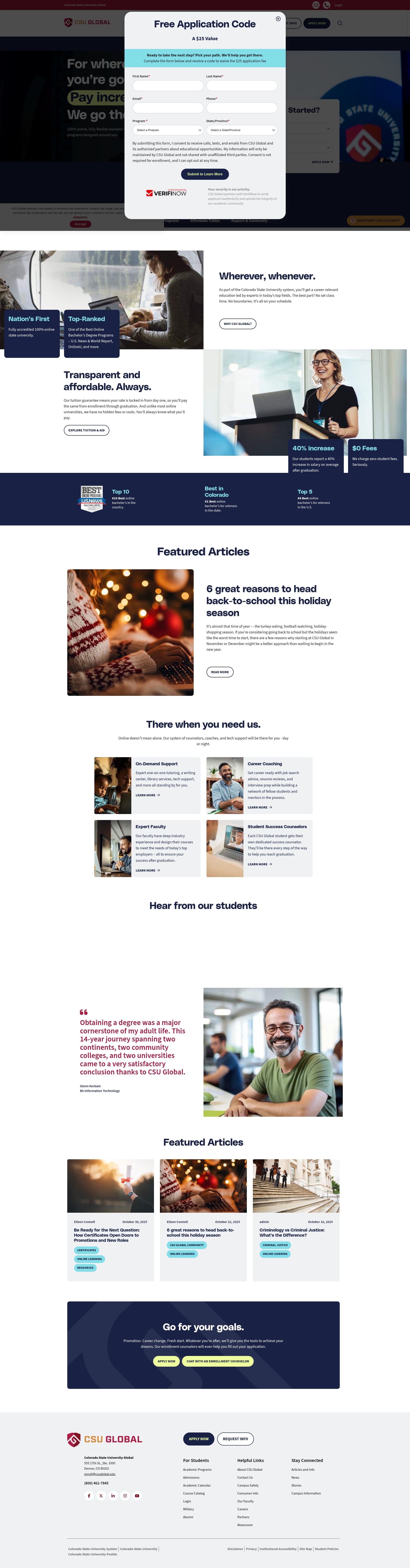 Landing Page