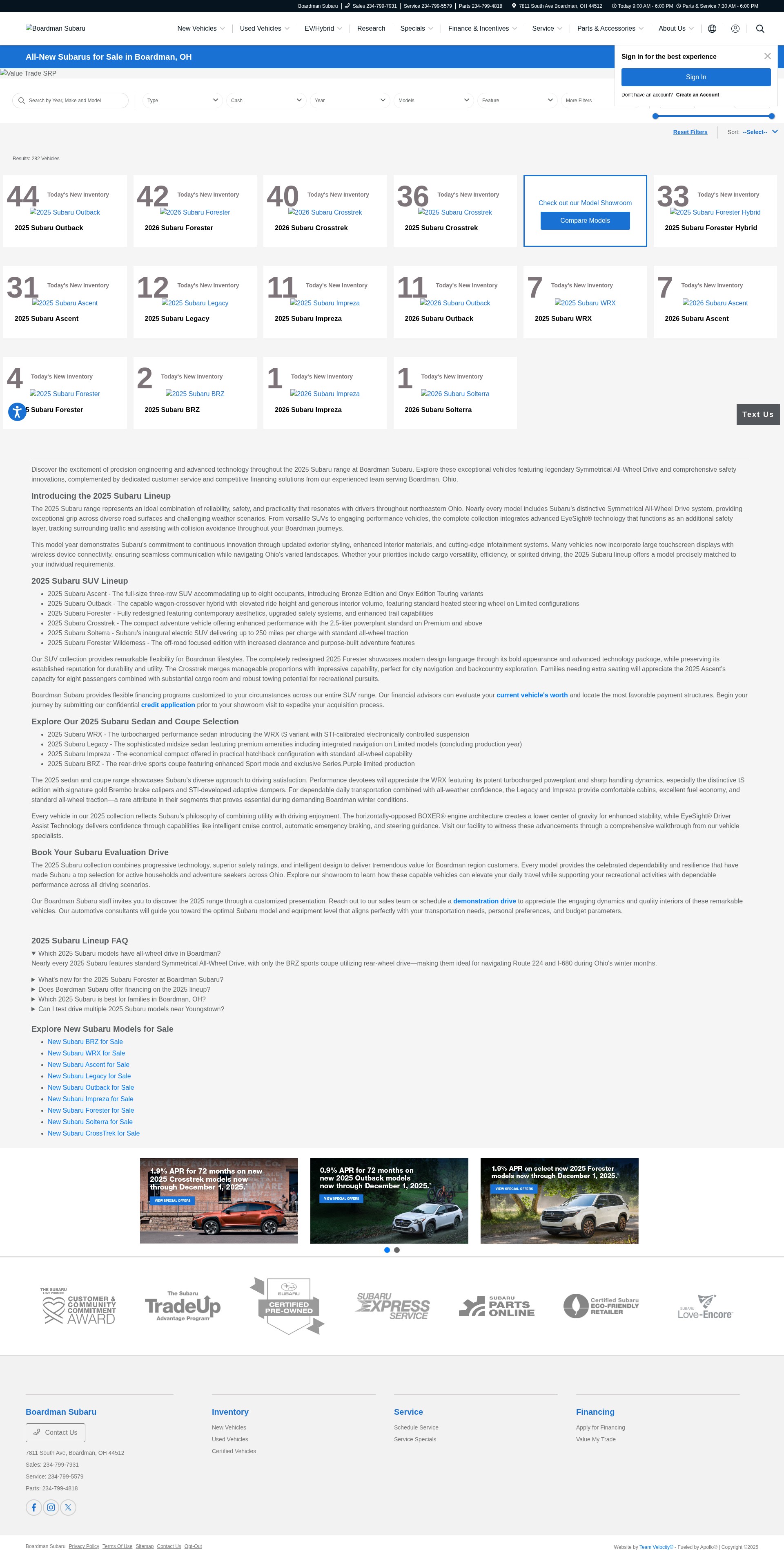 Landing Page