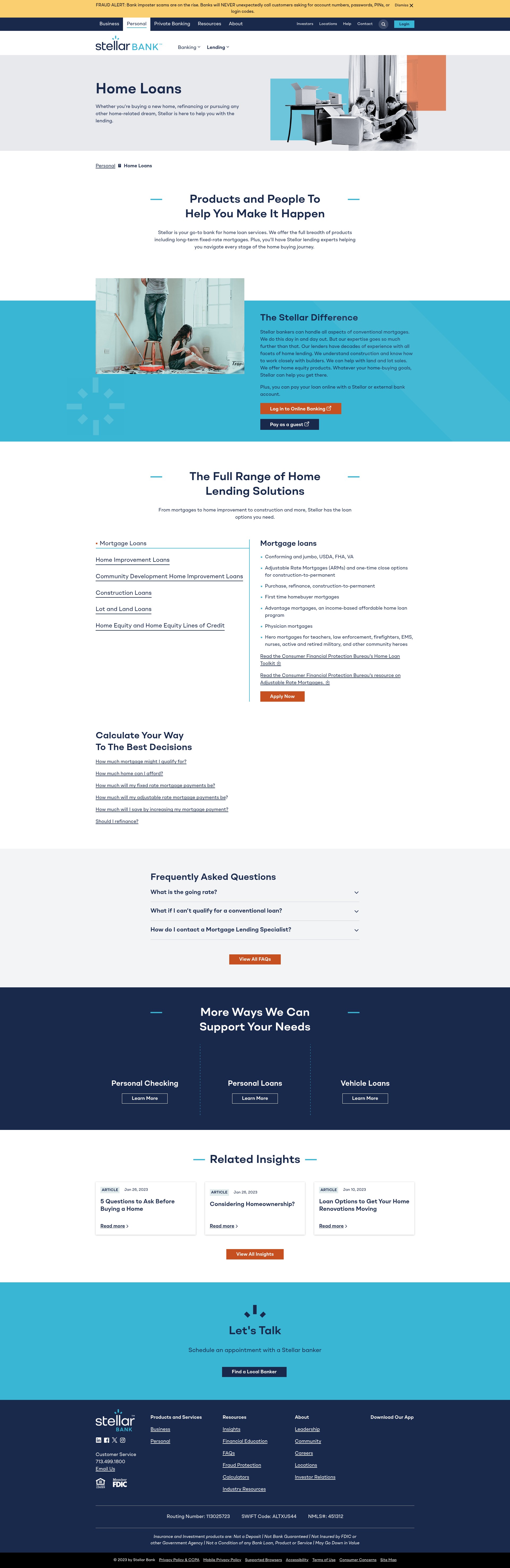 Landing Page