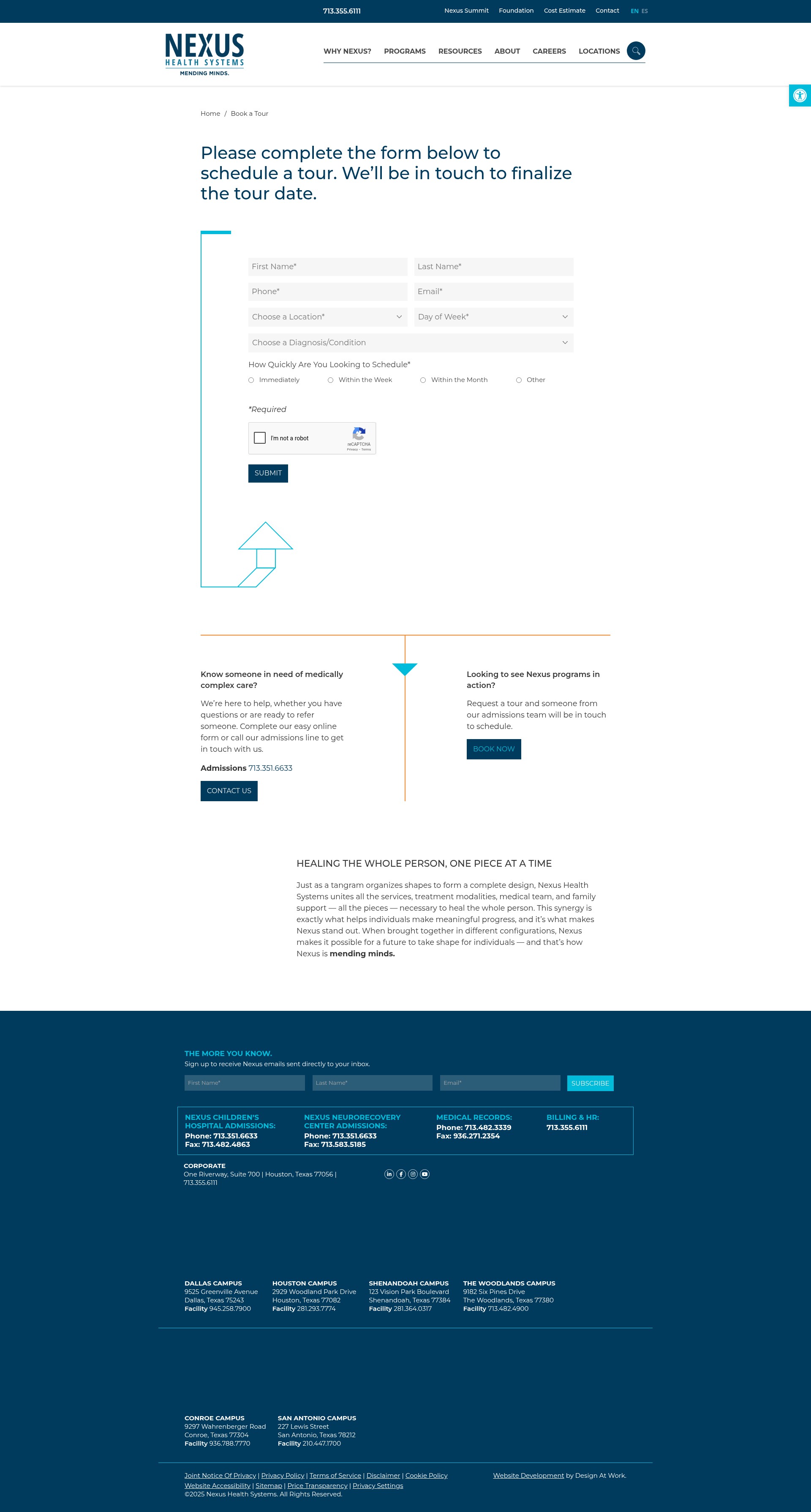 Landing Page