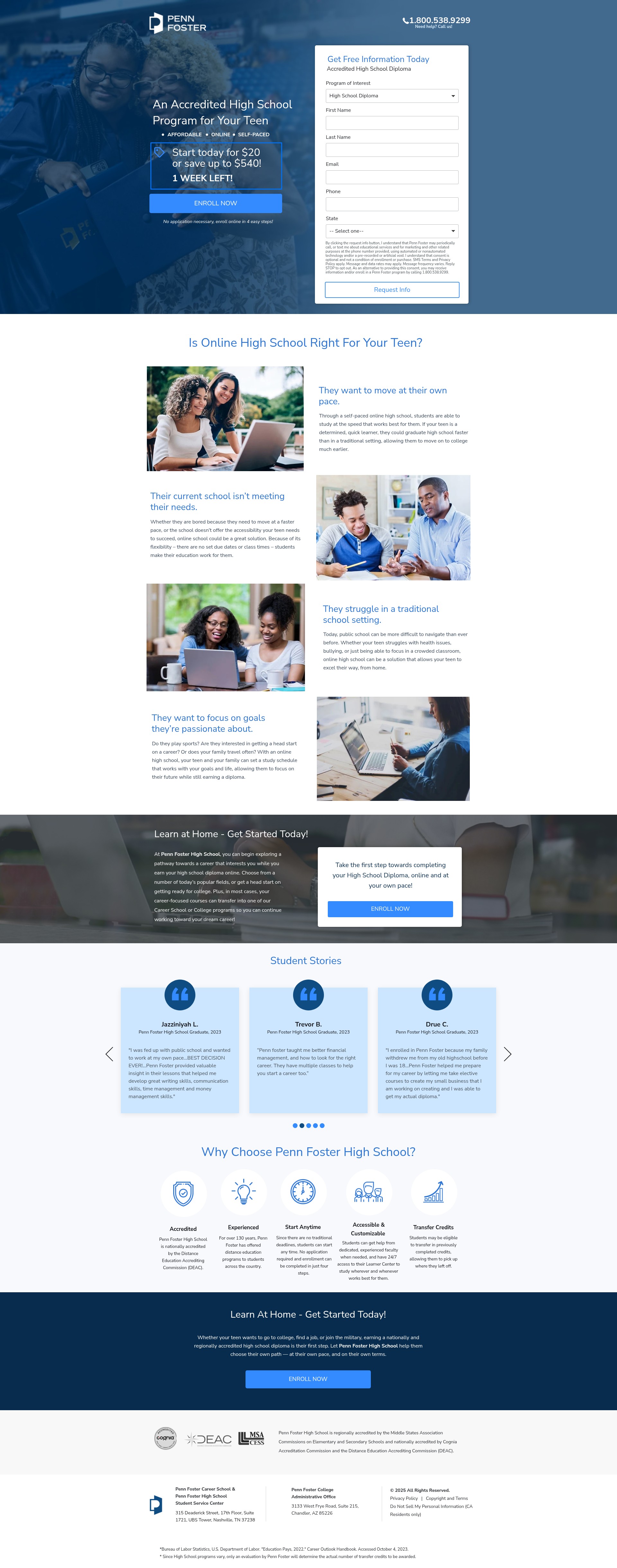 Landing Page