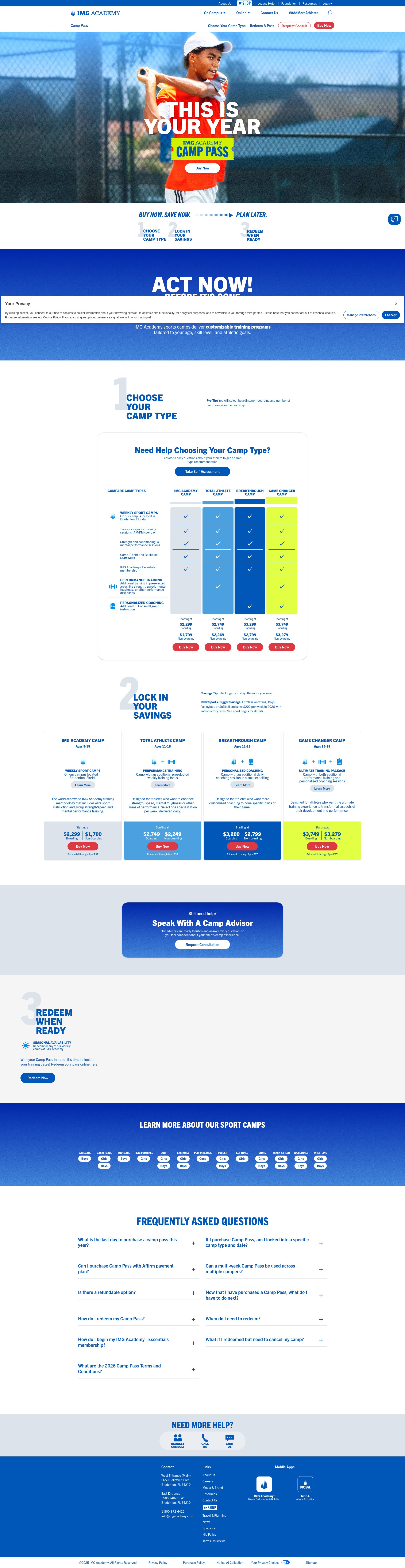 Landing Page