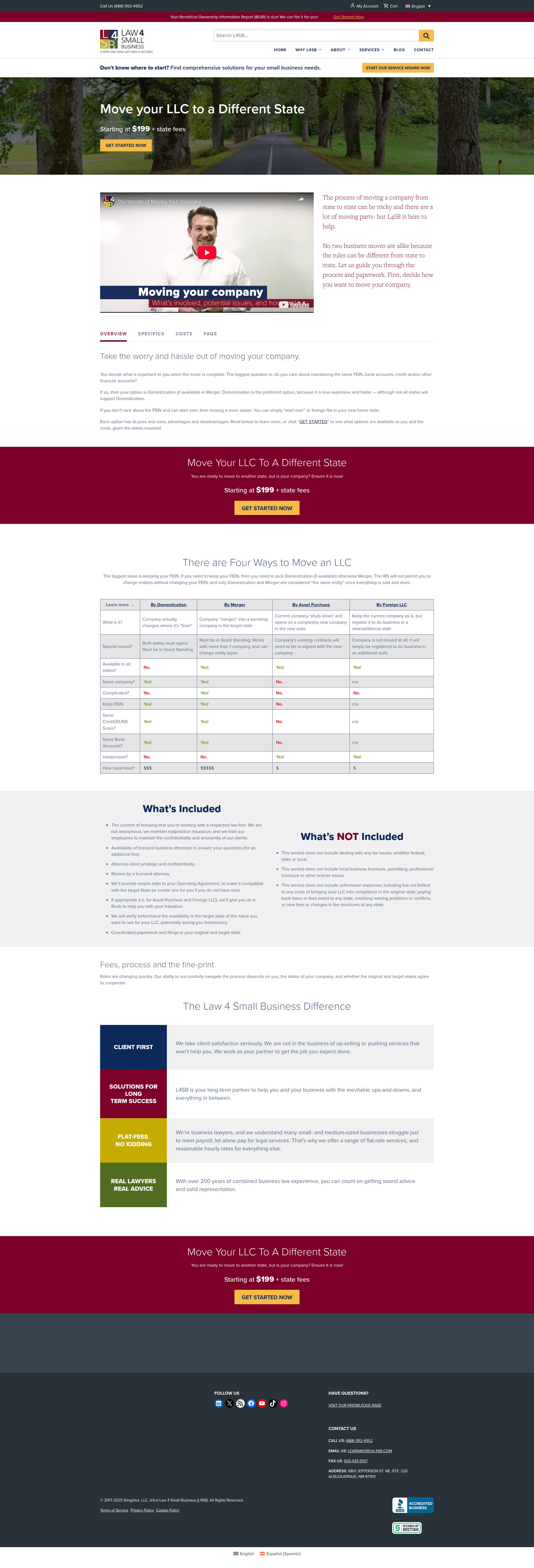 Landing Page