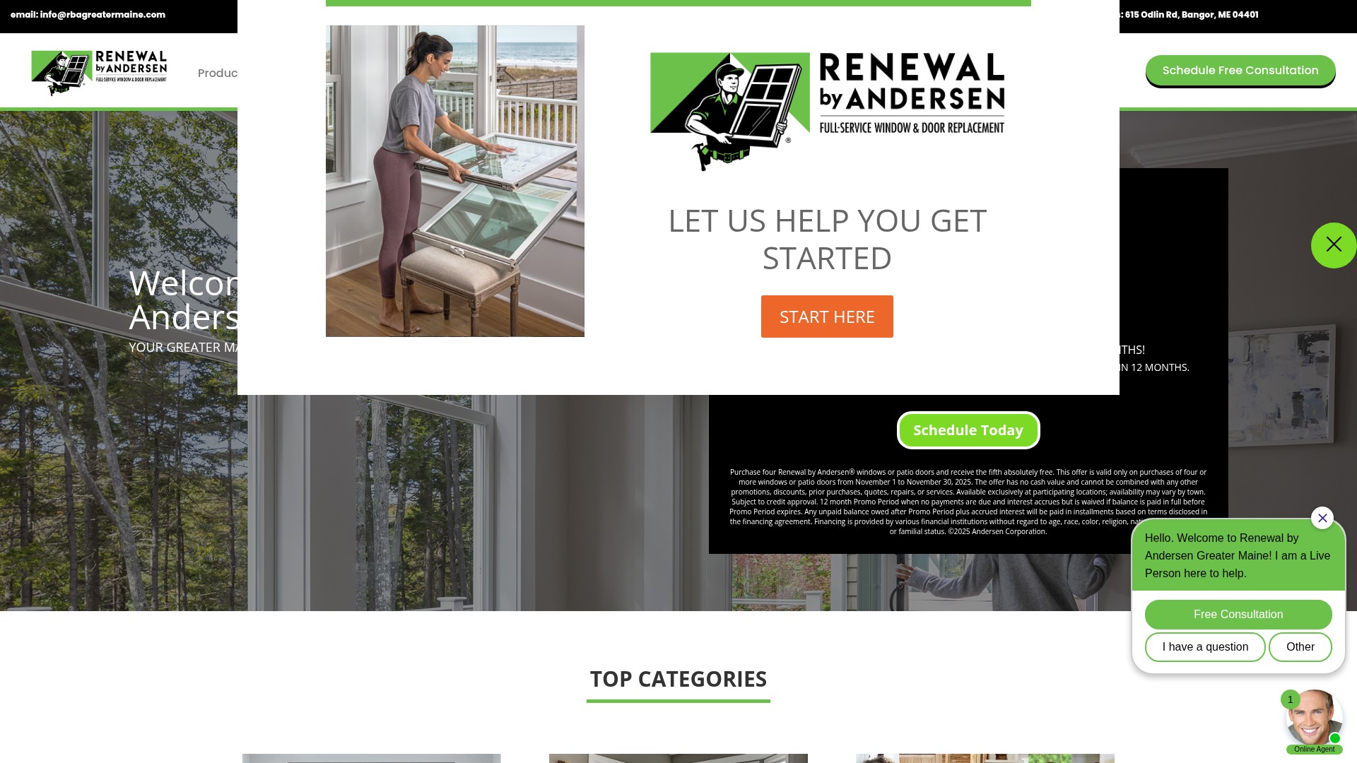Landing Page