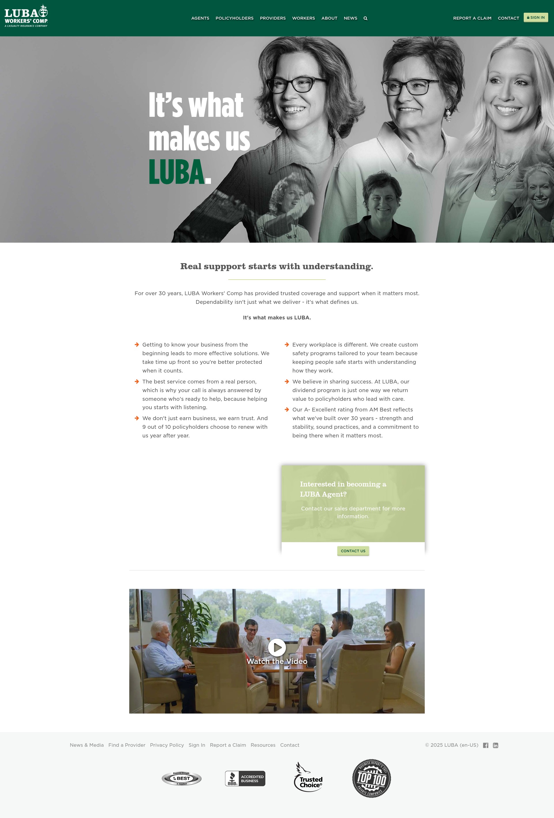 Landing Page