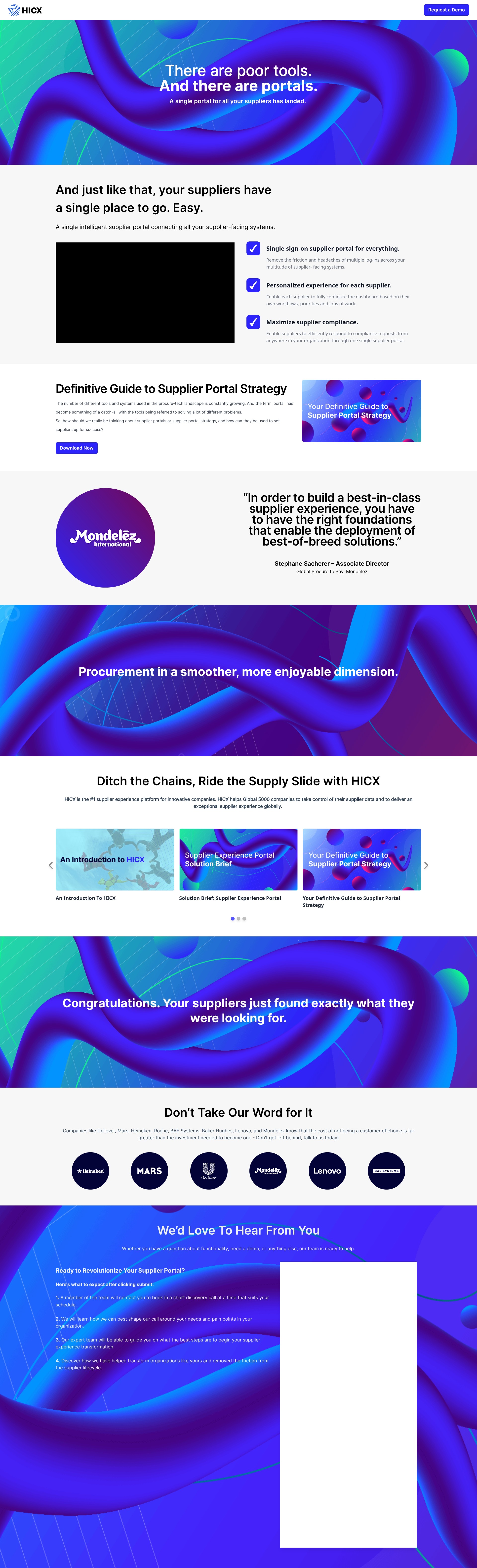 Landing Page