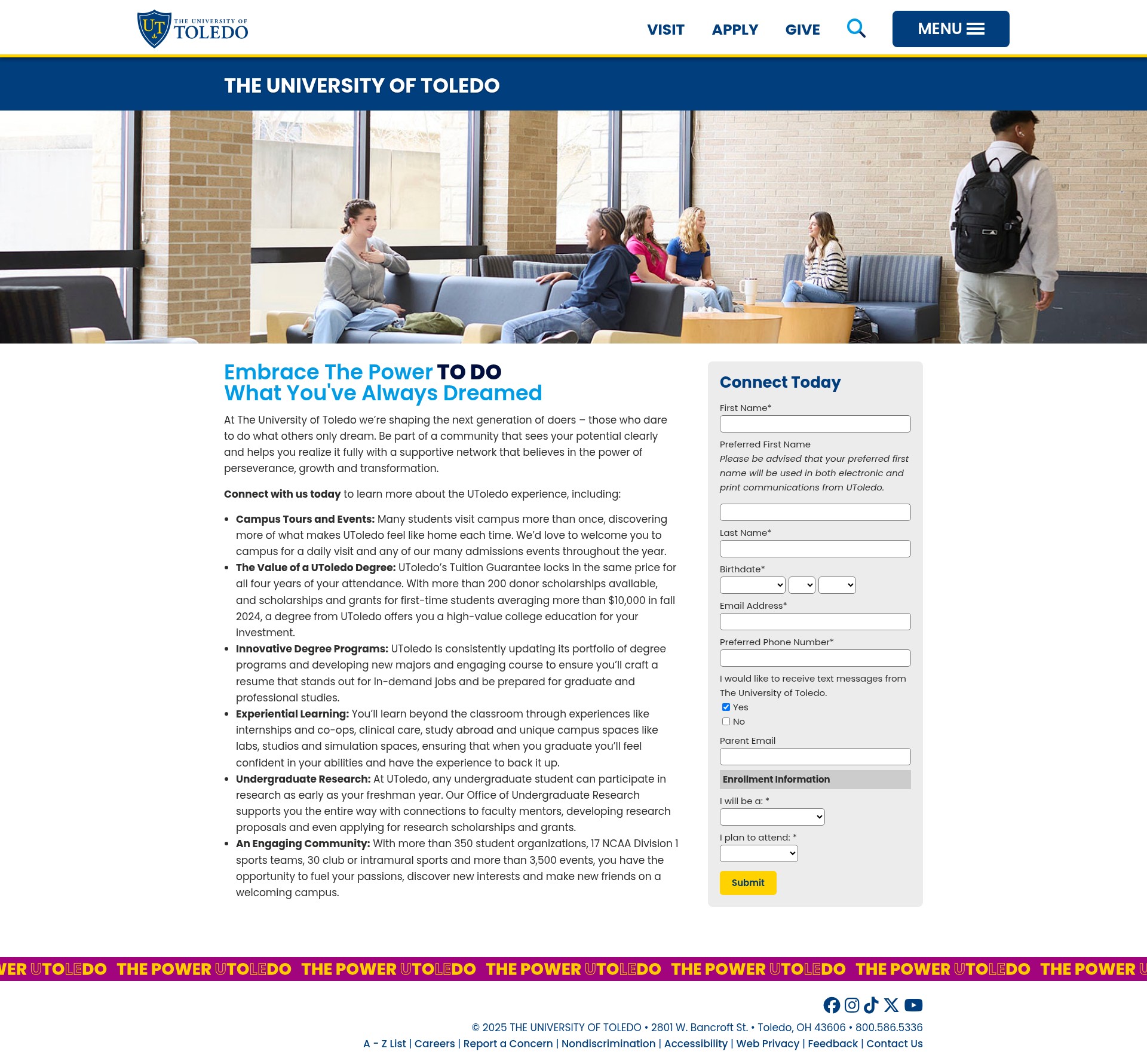 Landing Page