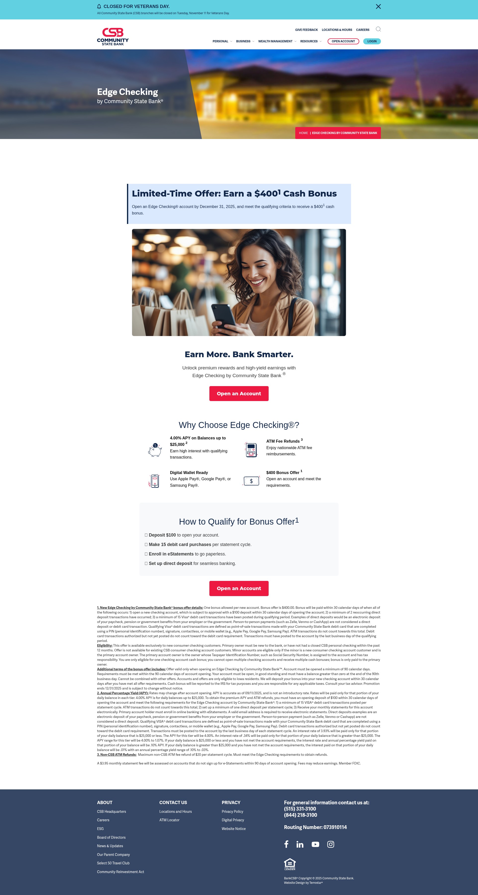 Landing Page