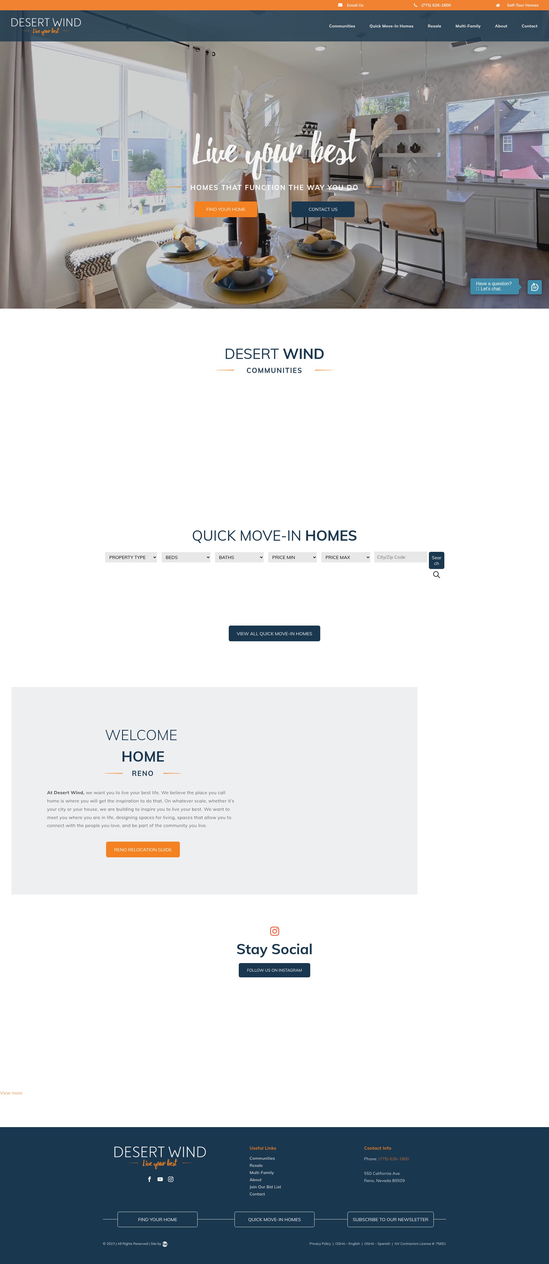 Landing Page