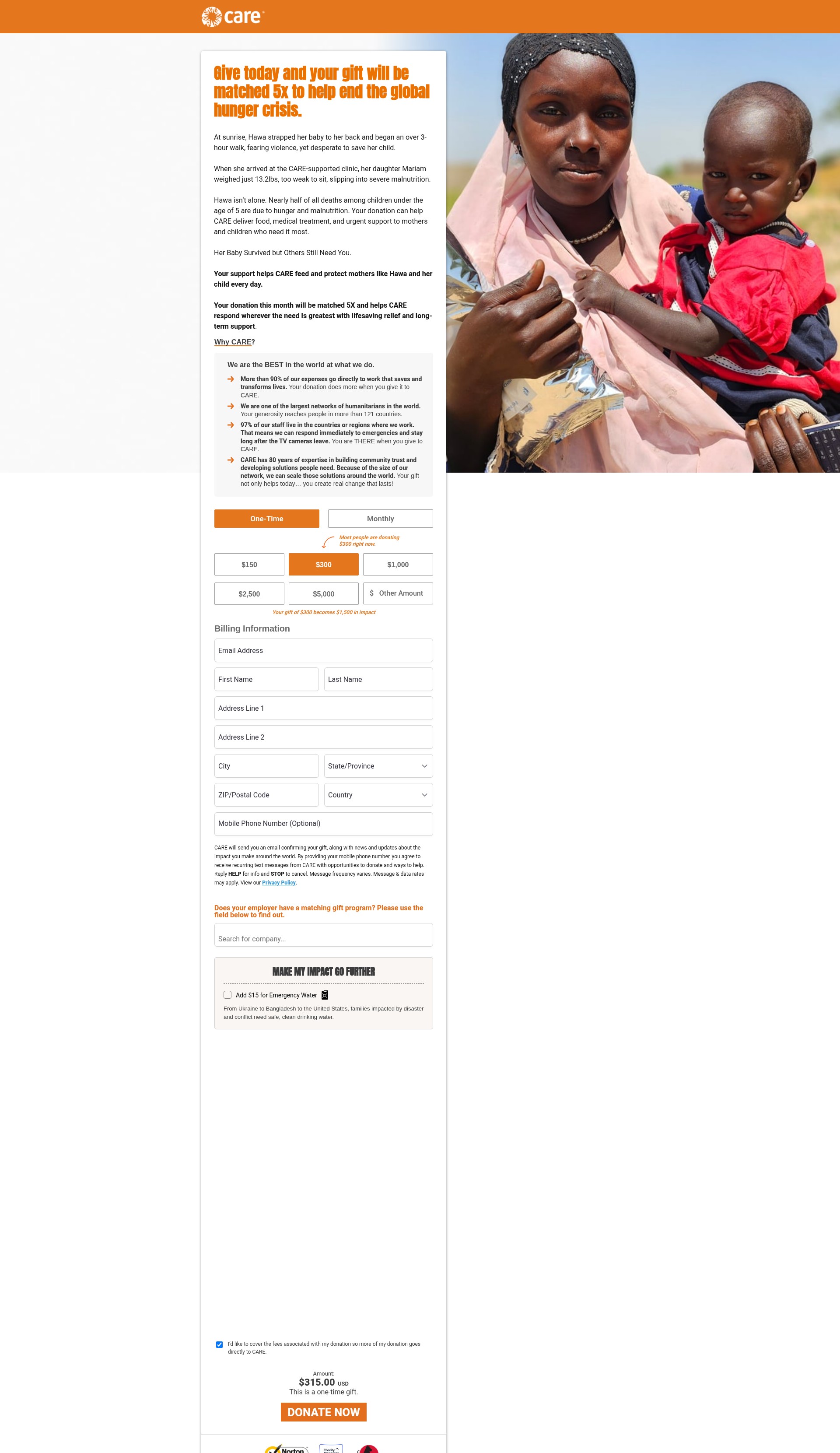 Landing Page