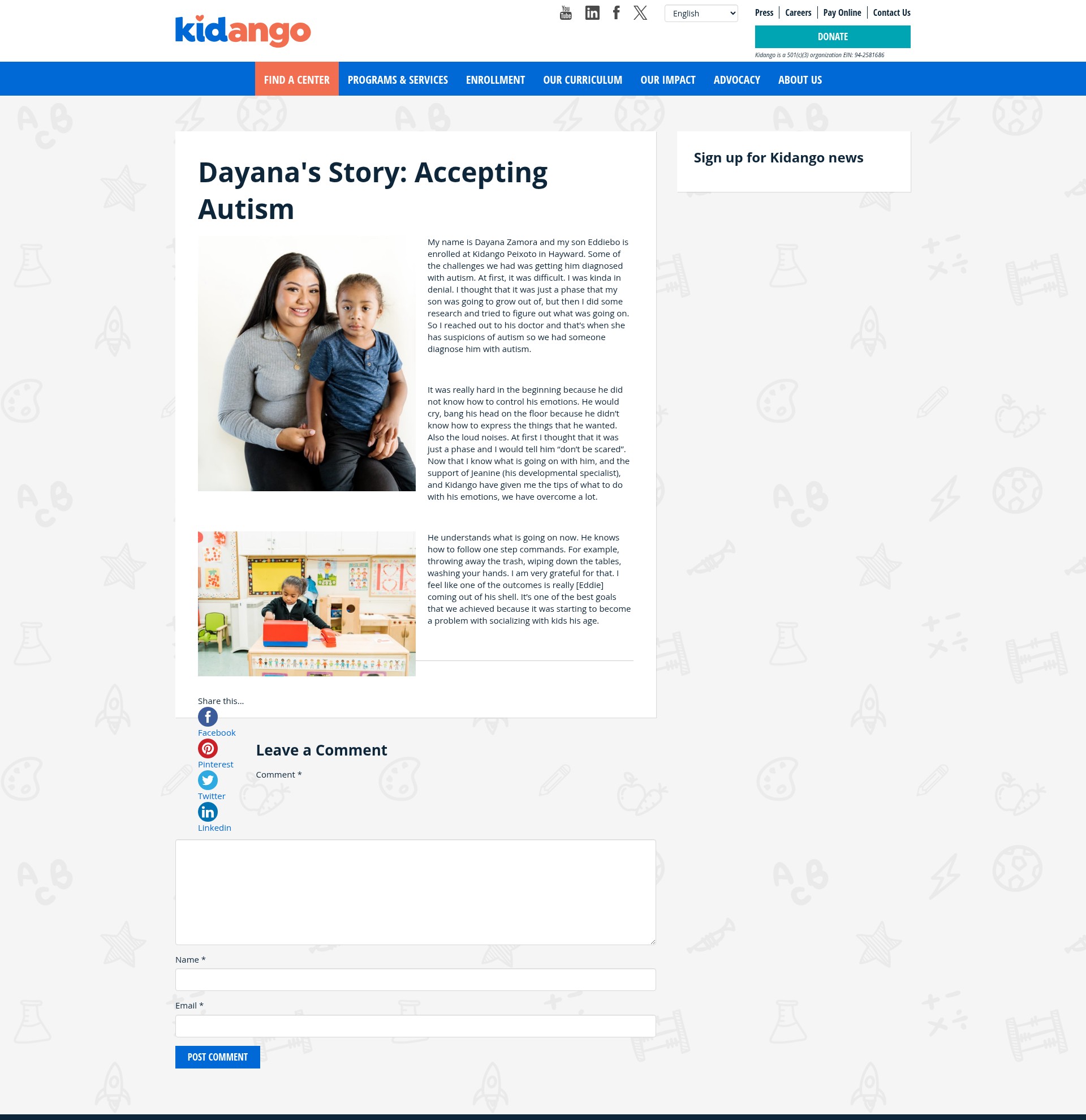 Landing Page