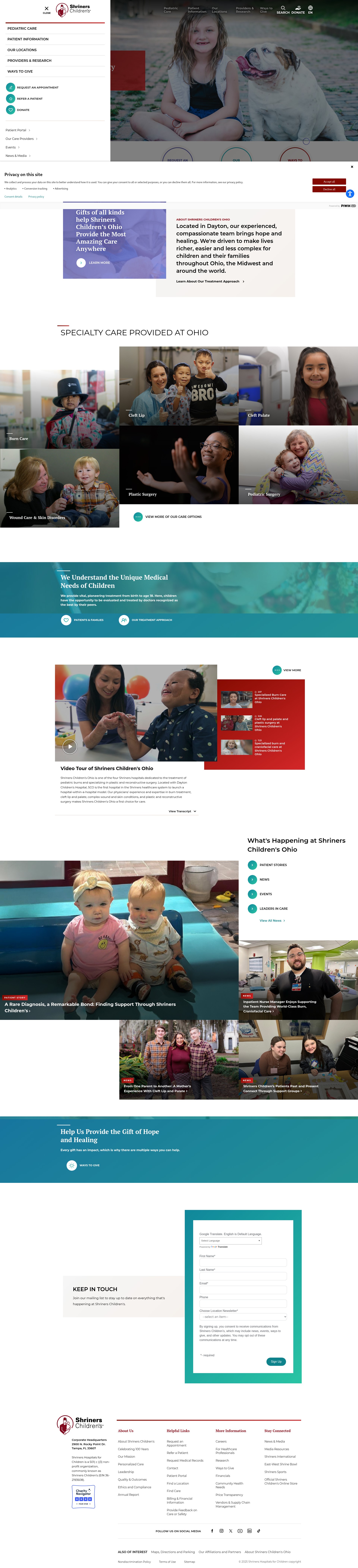 Landing Page
