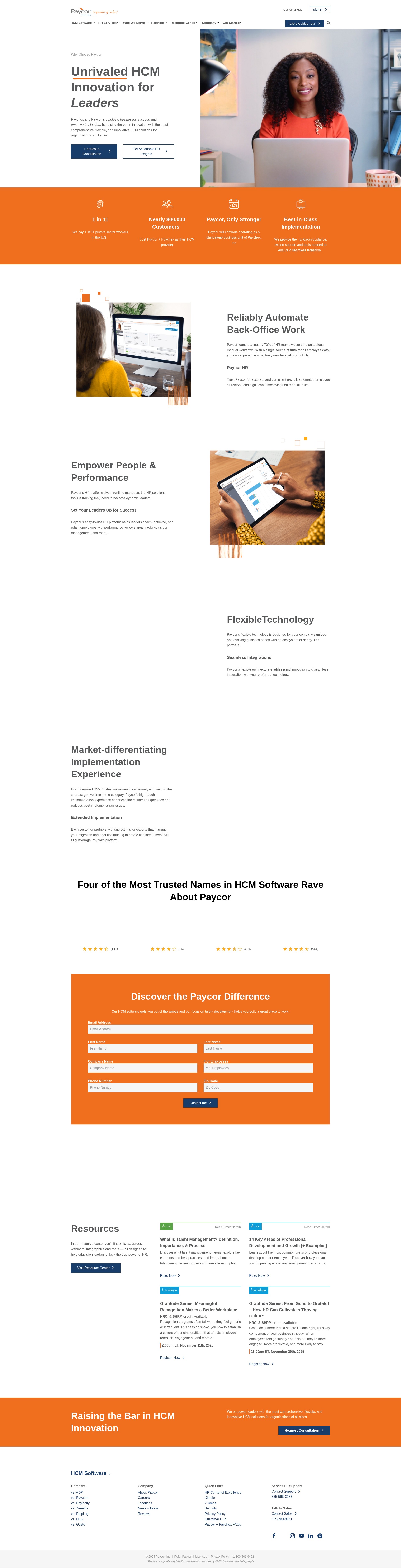 Landing Page
