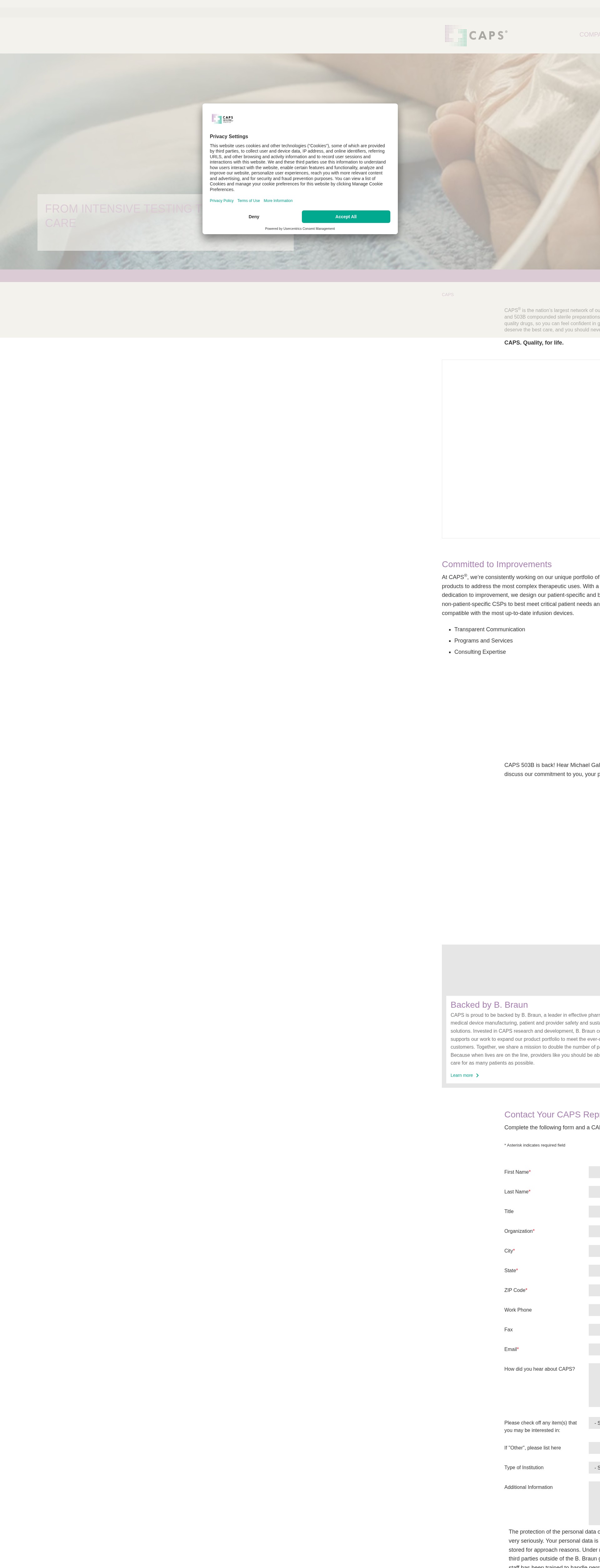 Landing Page