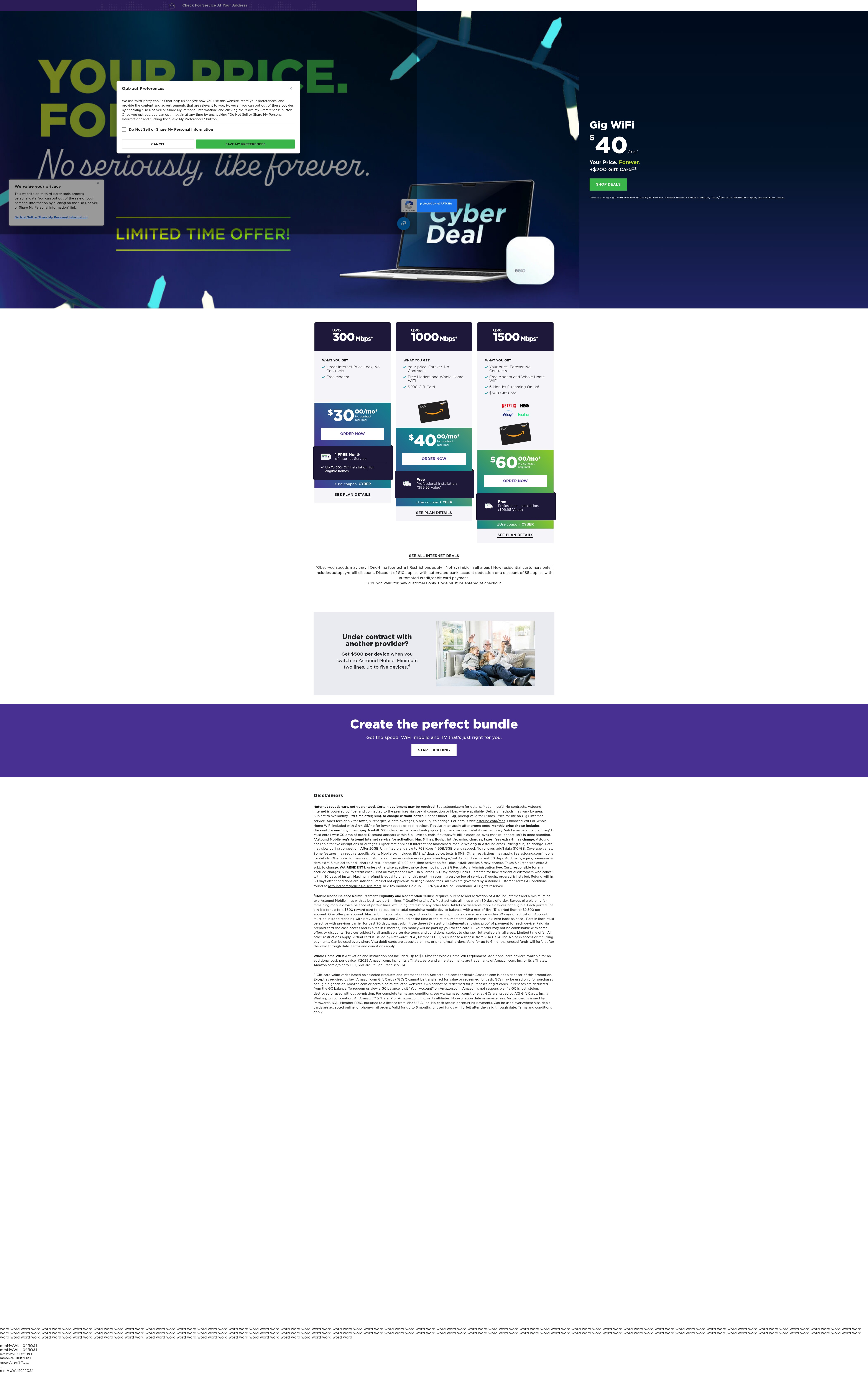 Landing Page