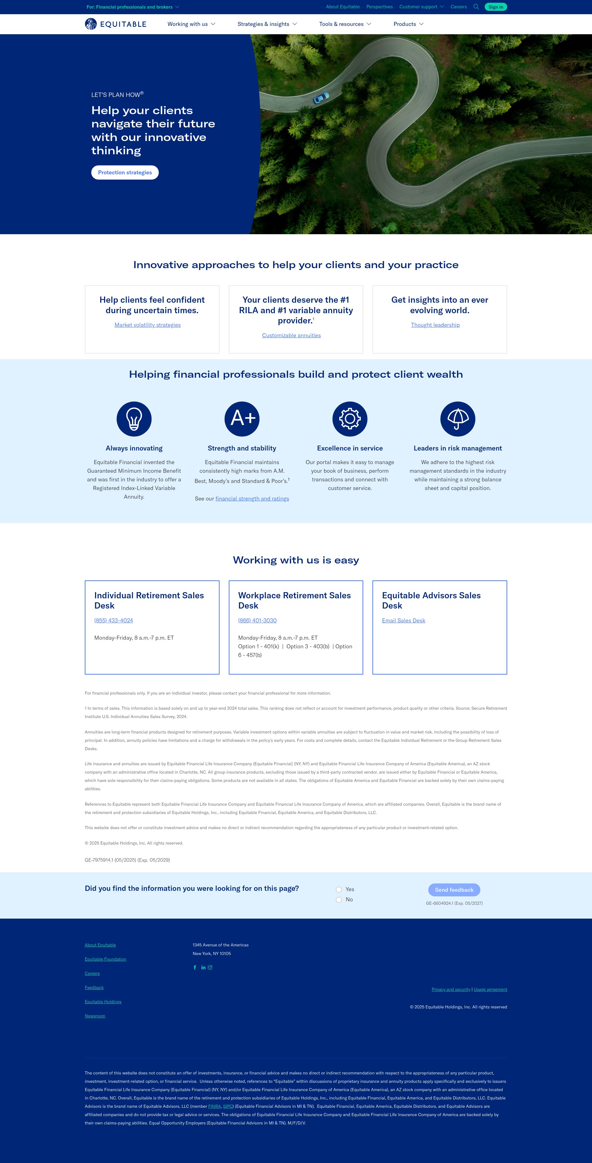 Landing Page