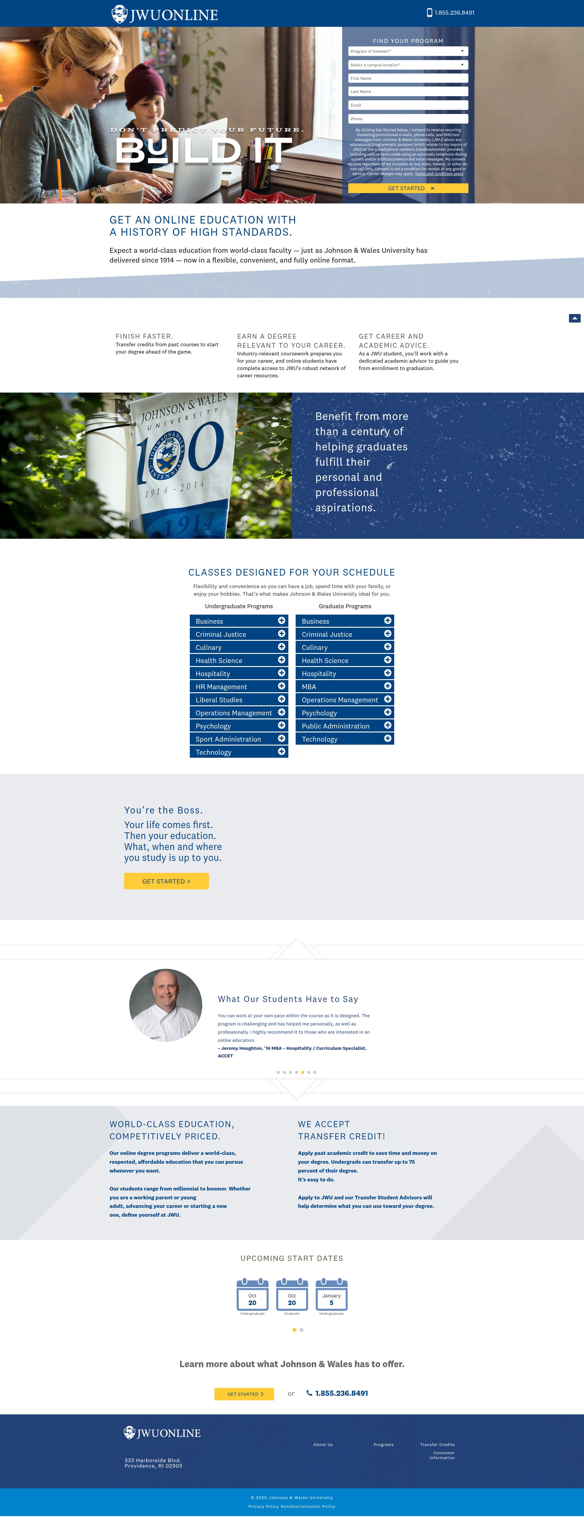 Landing Page