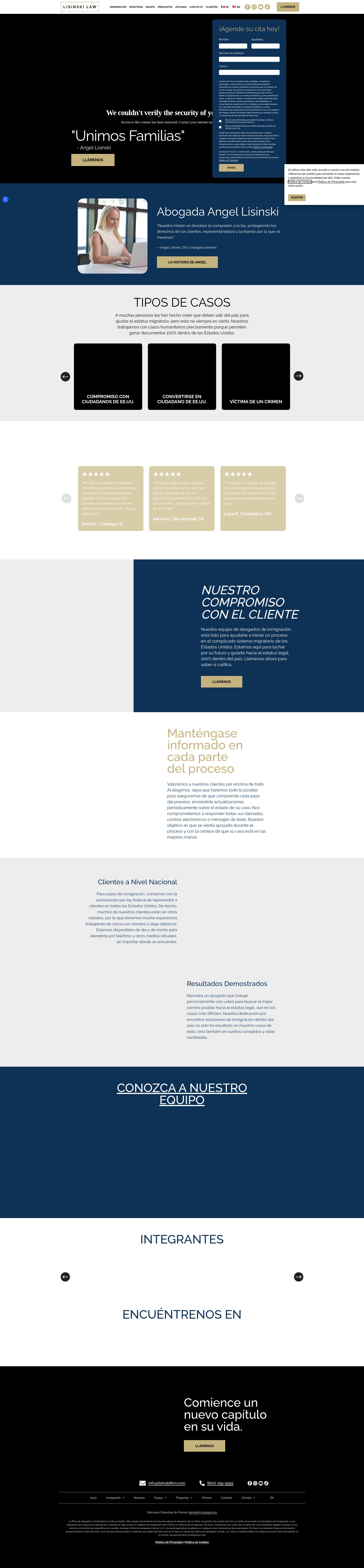 Landing Page