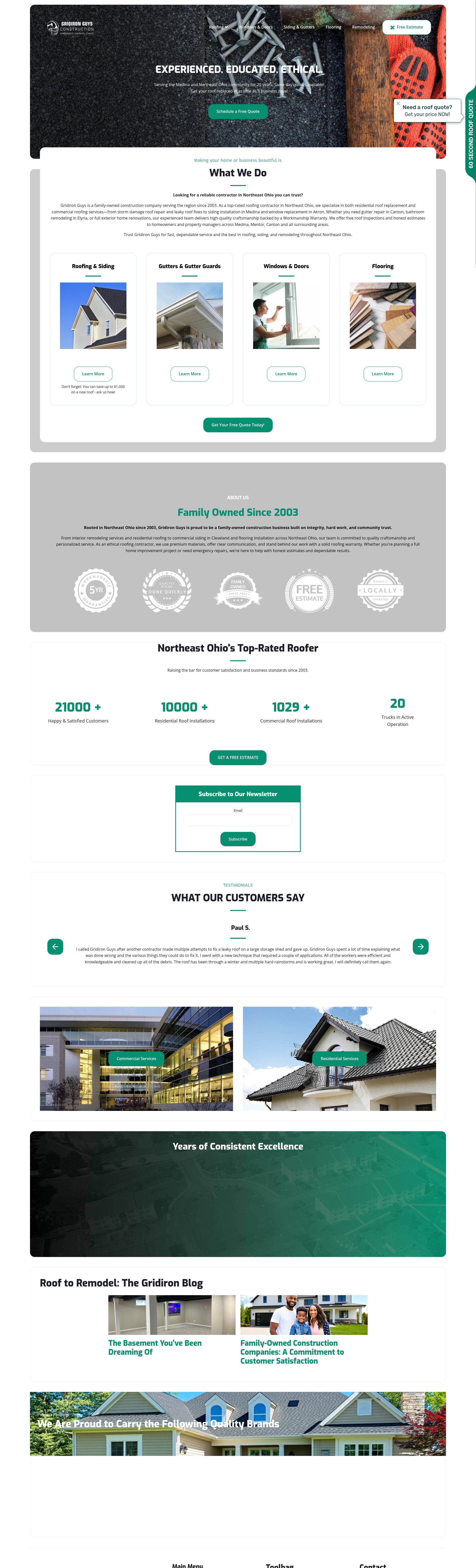 Landing Page