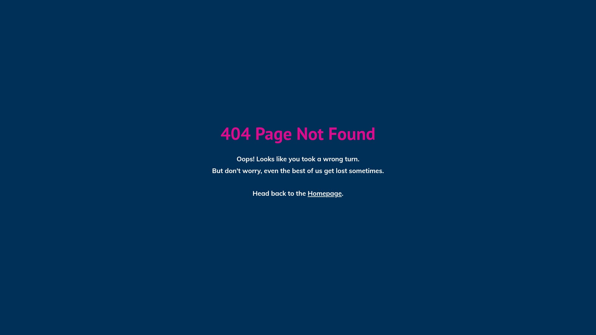 Landing Page