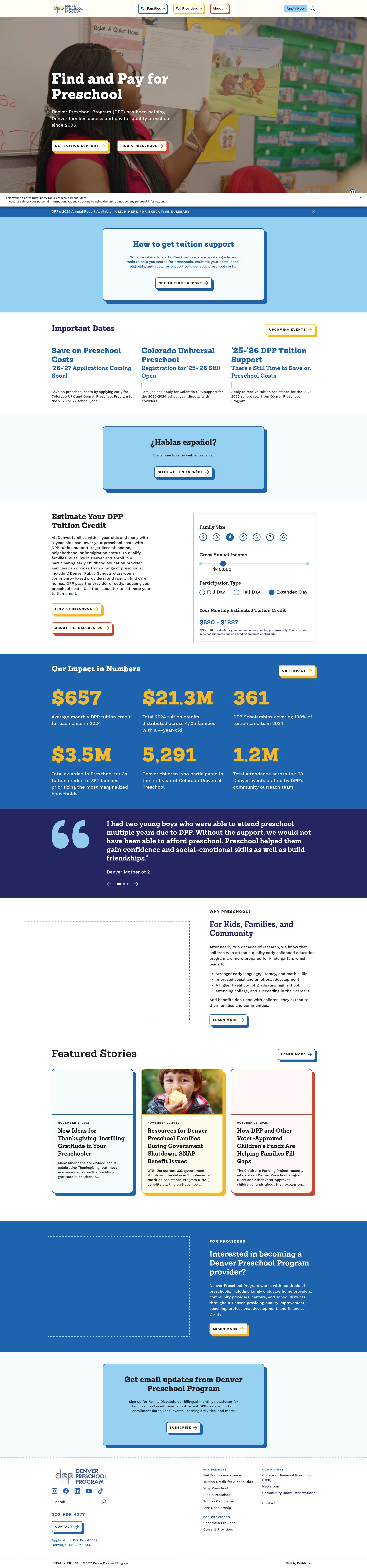 Landing Page