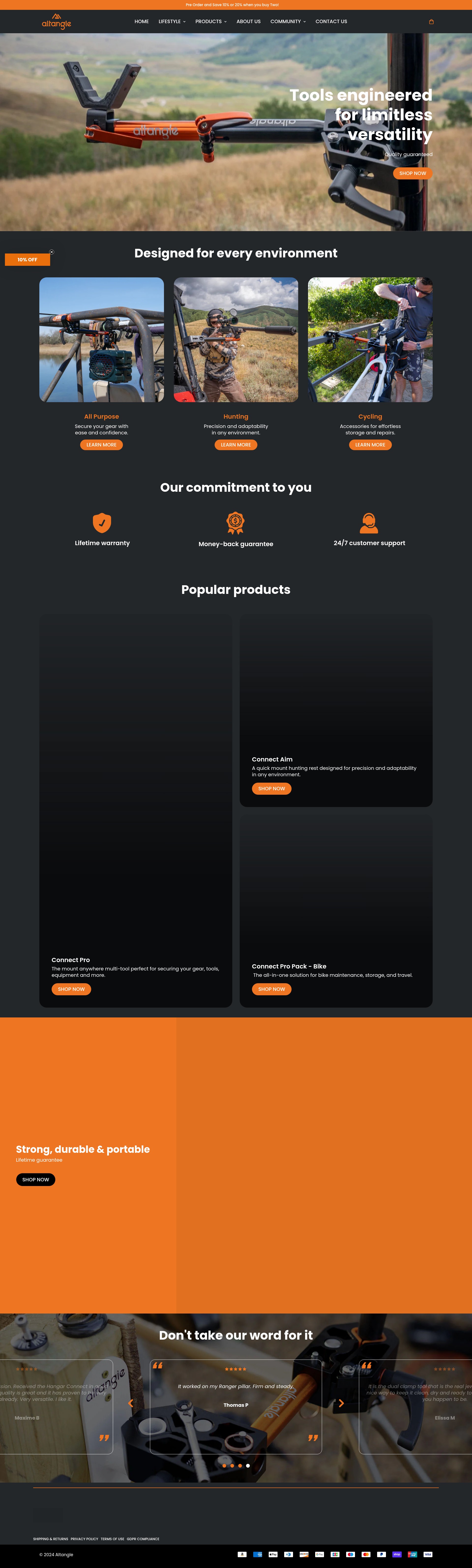 Landing Page