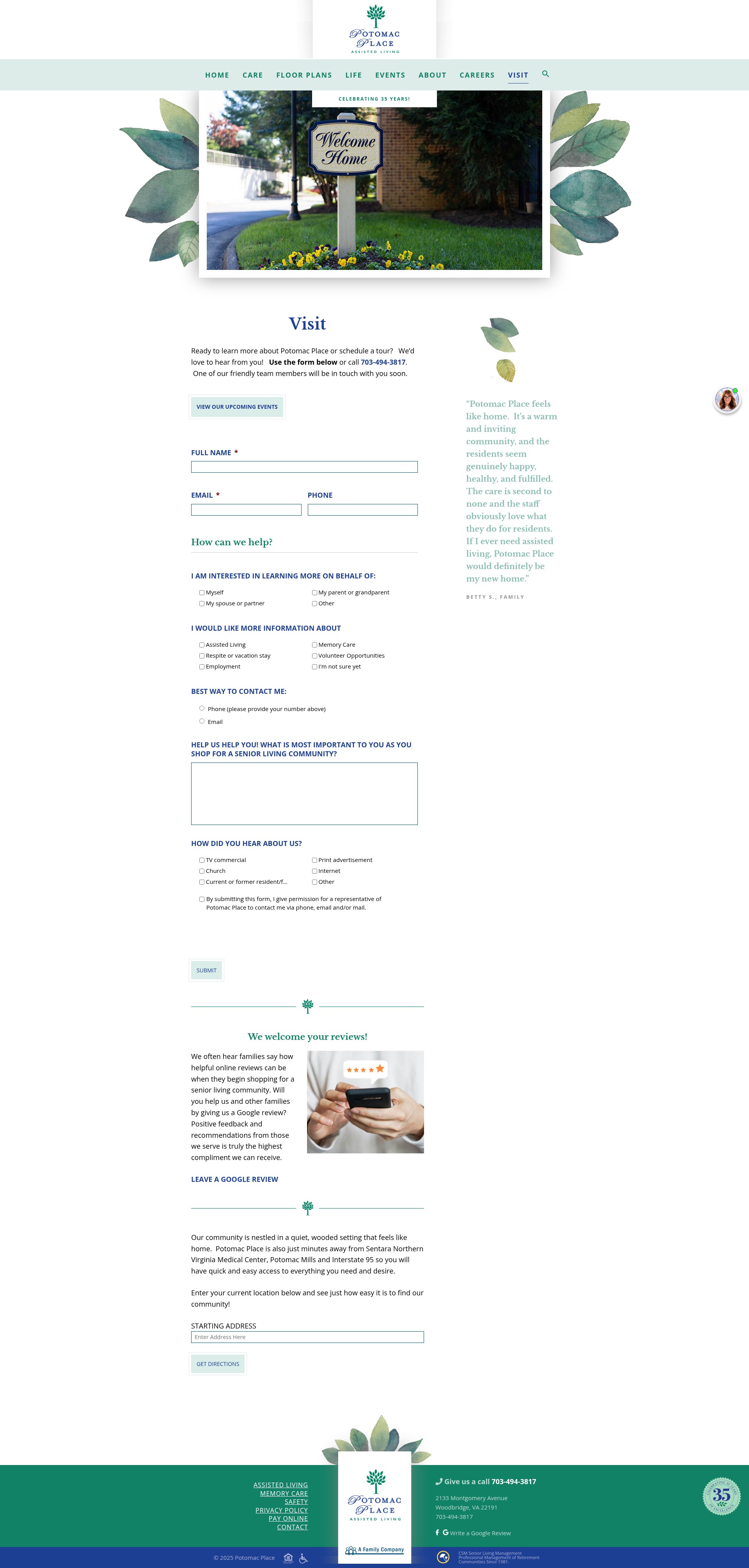 Landing Page