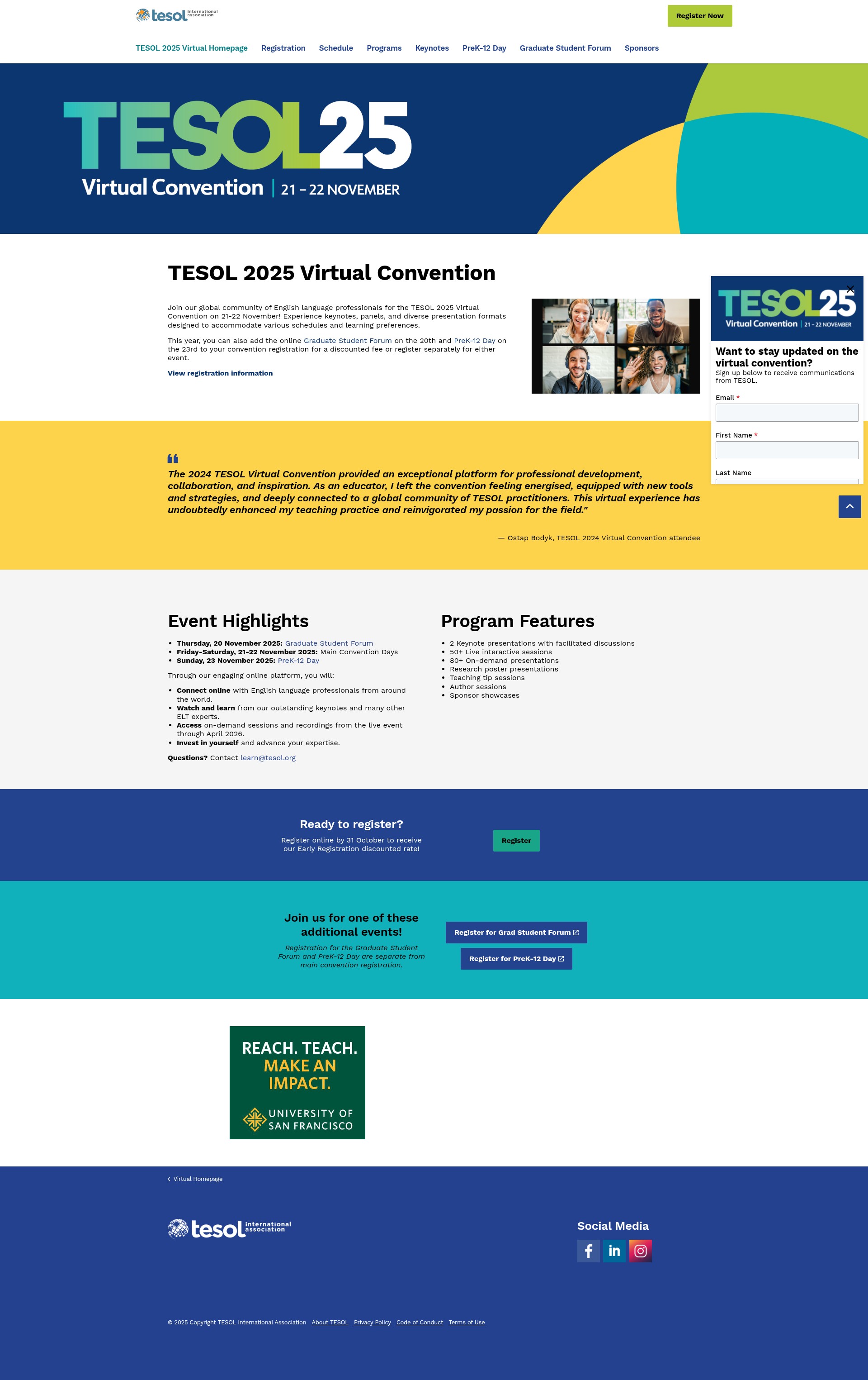 Landing Page