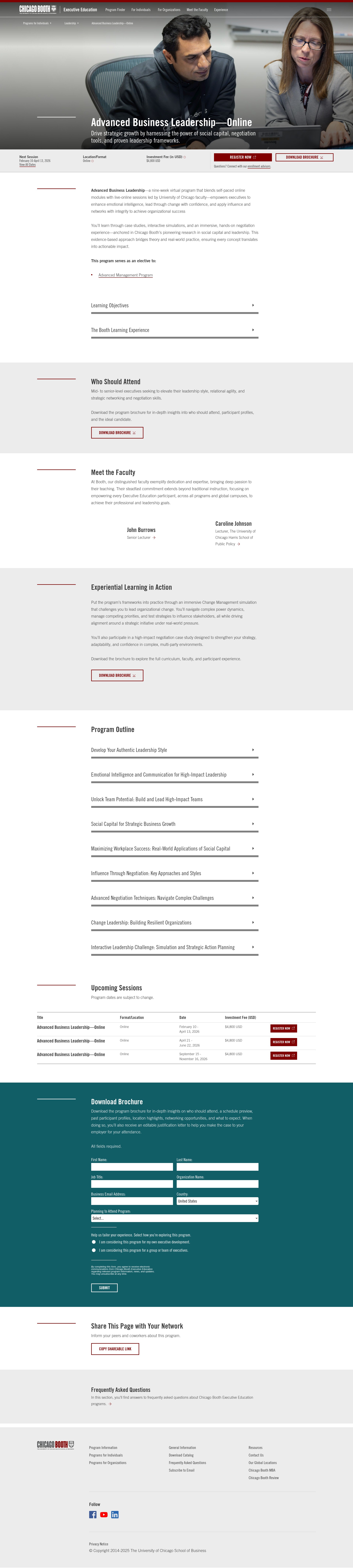 Landing Page