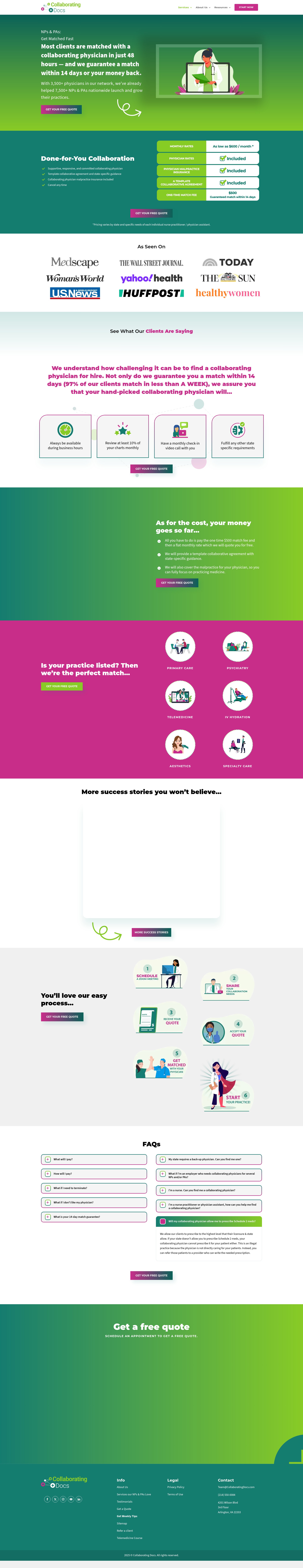 Landing Page
