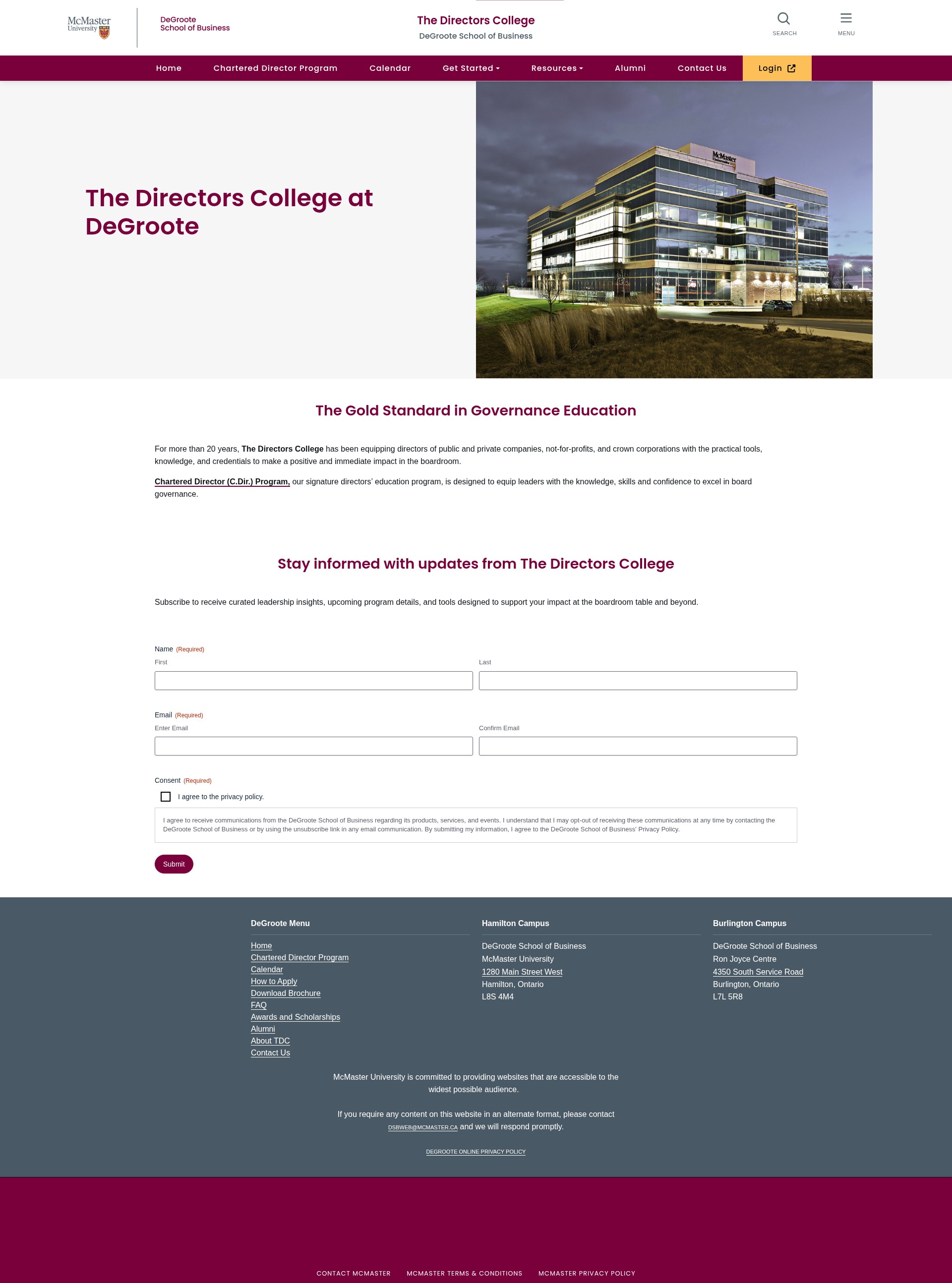 Landing Page