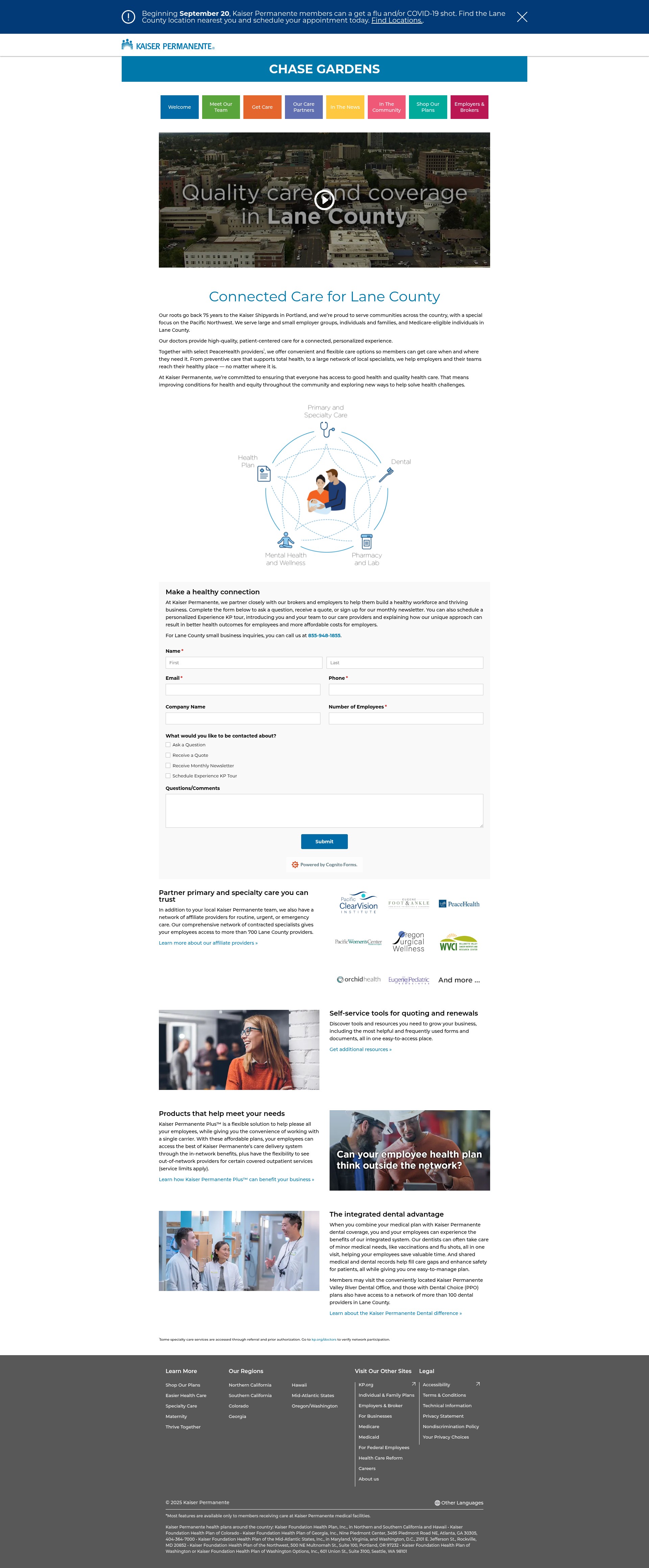 Landing Page