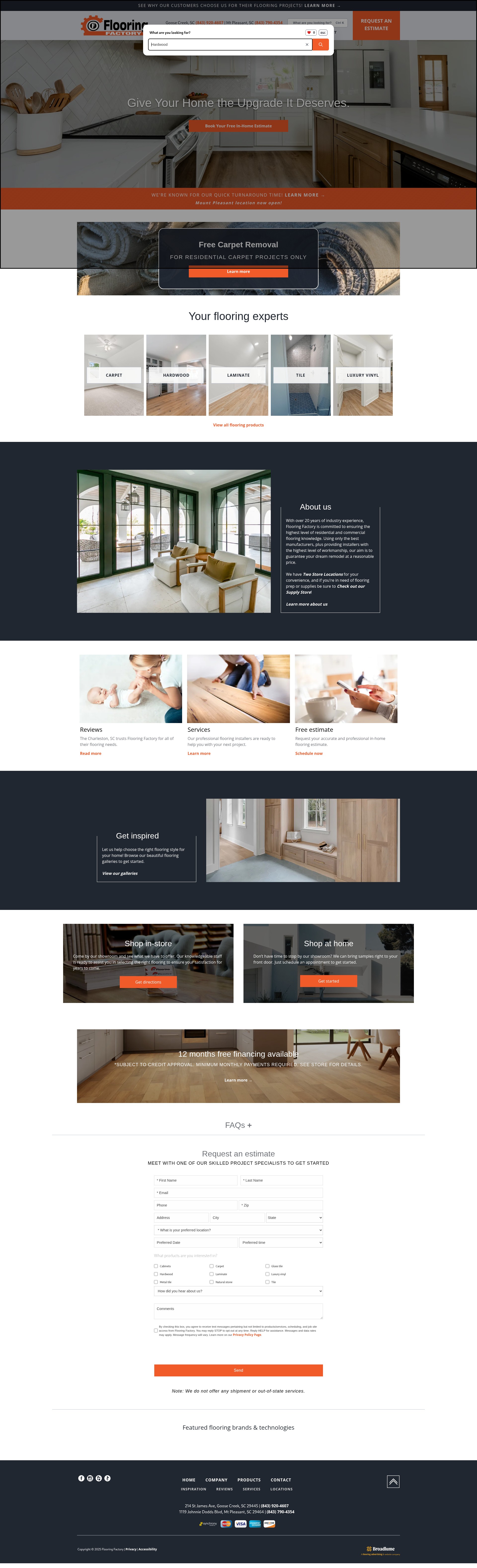 Landing Page