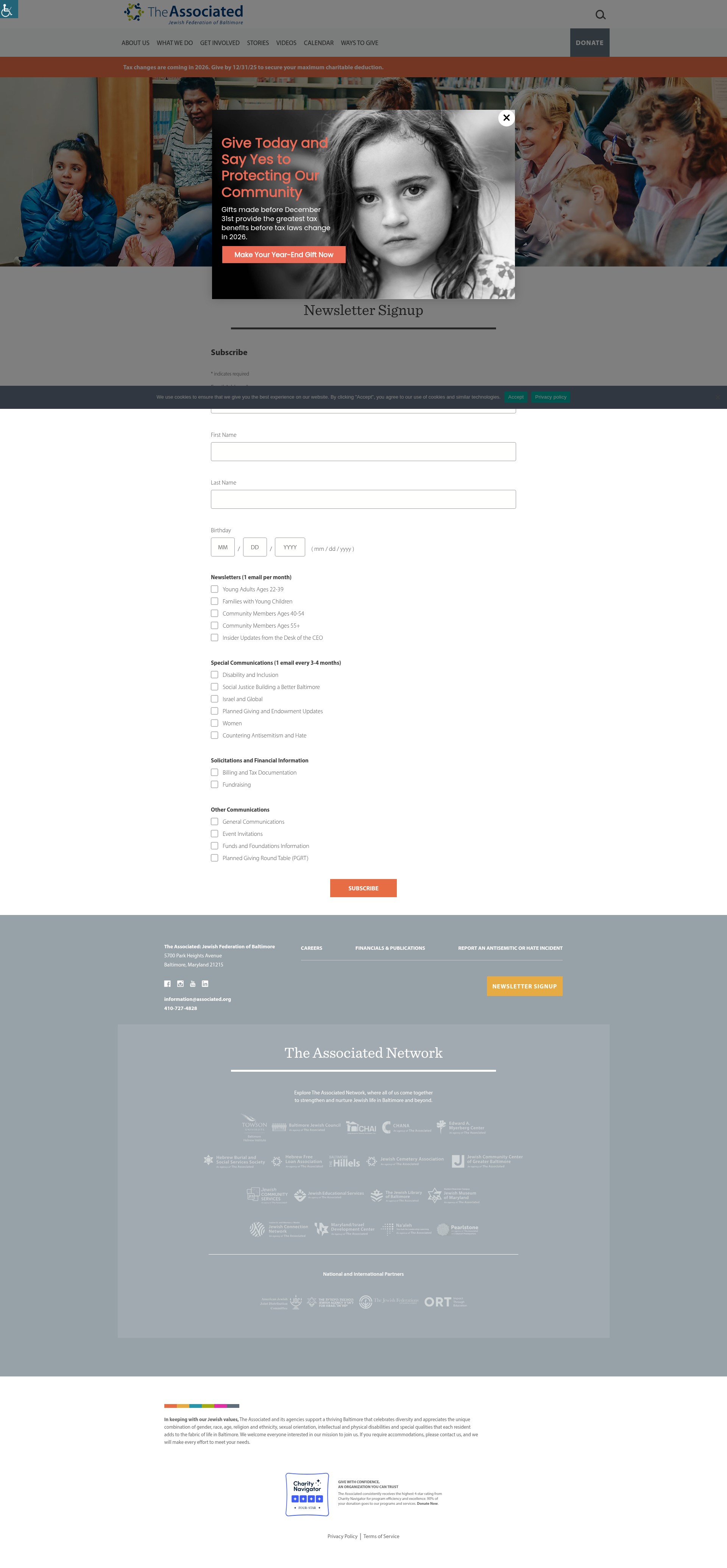 Landing Page