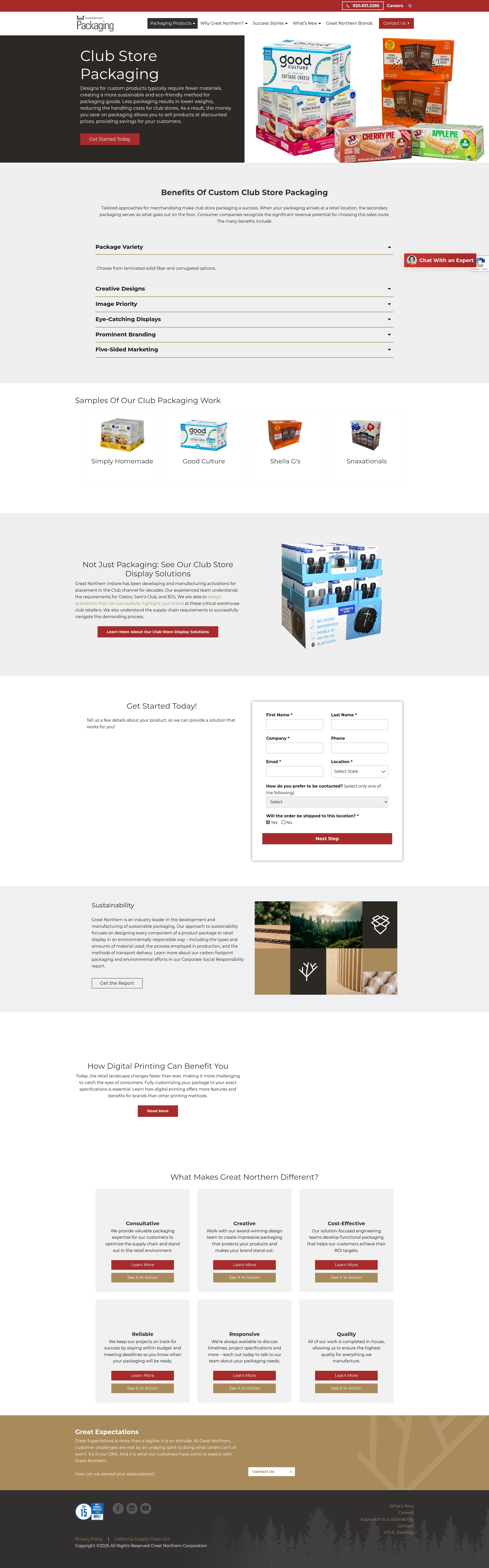 Landing Page