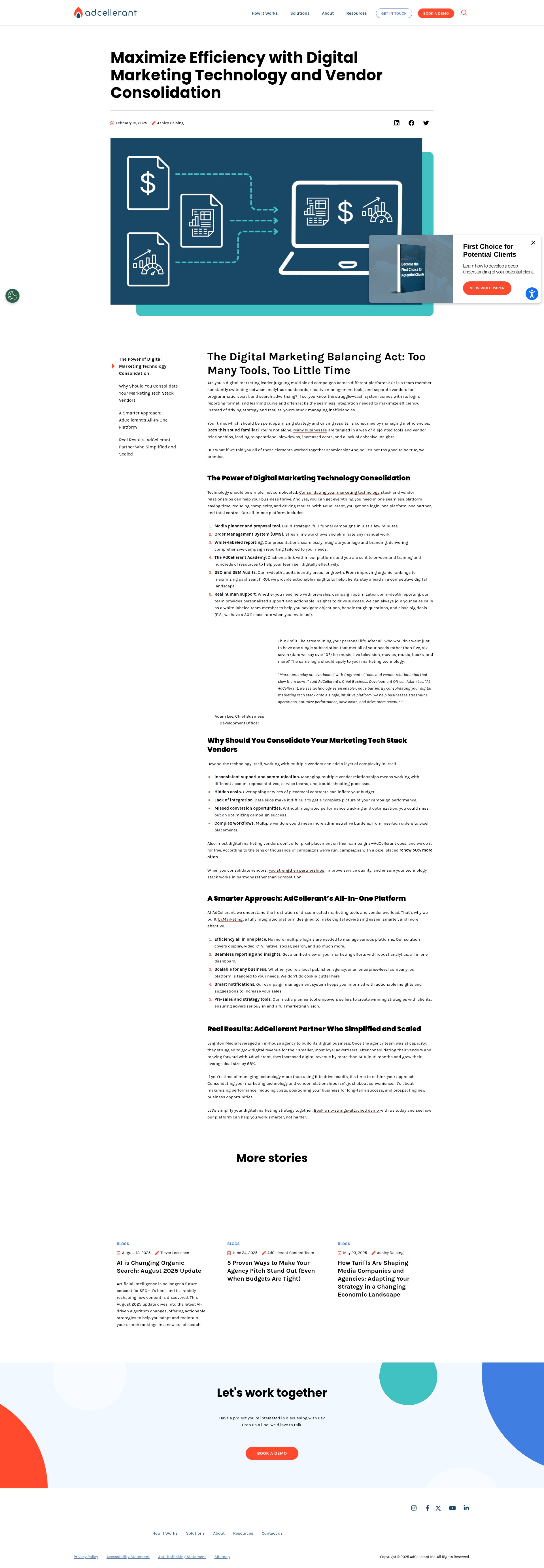 Landing Page