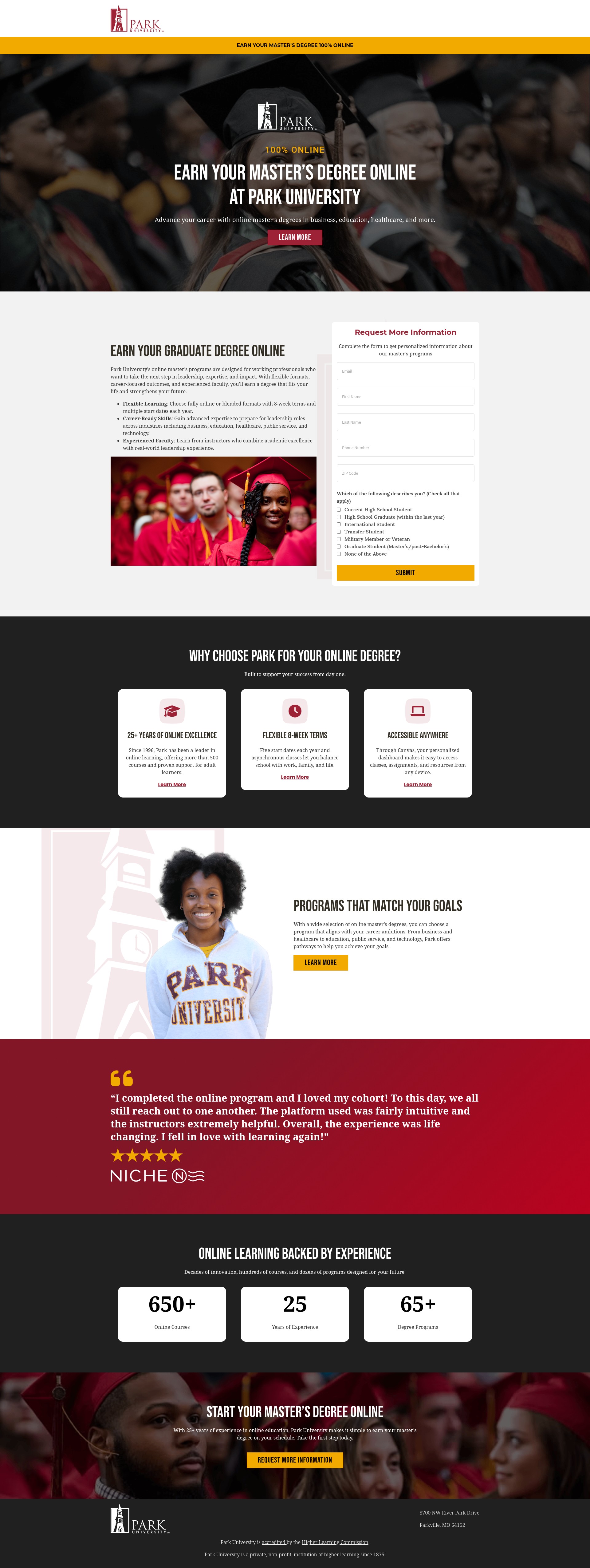 Landing Page