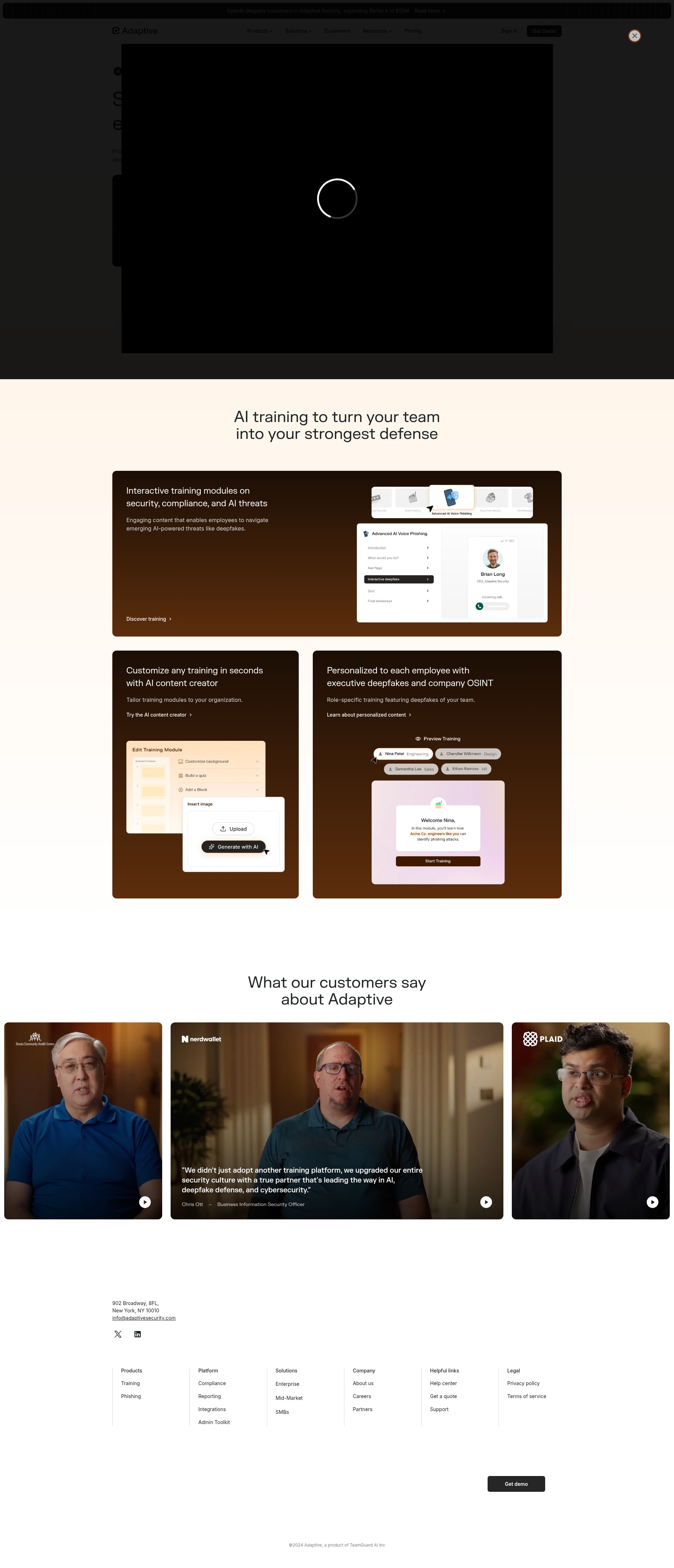 Landing Page