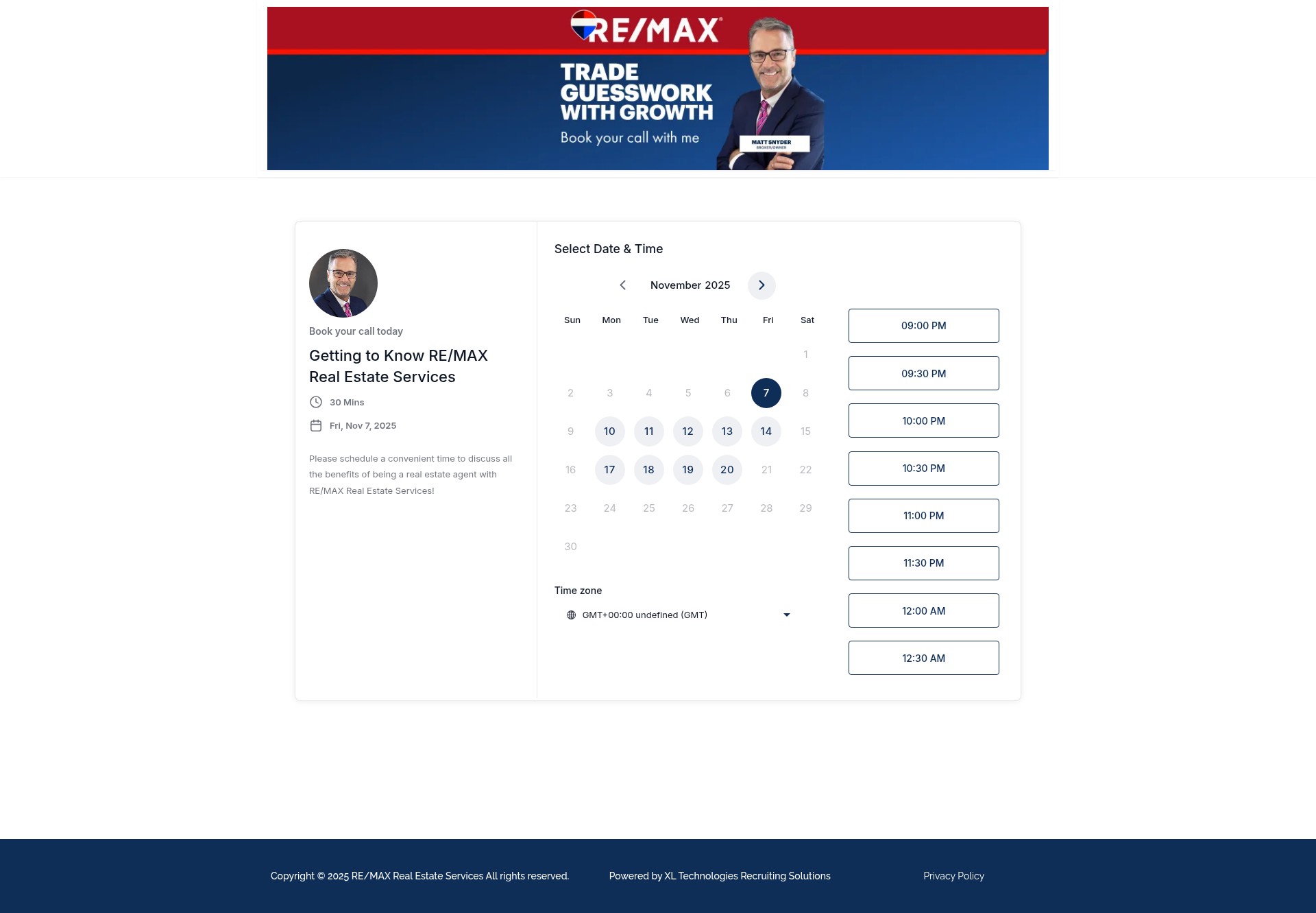 Landing Page