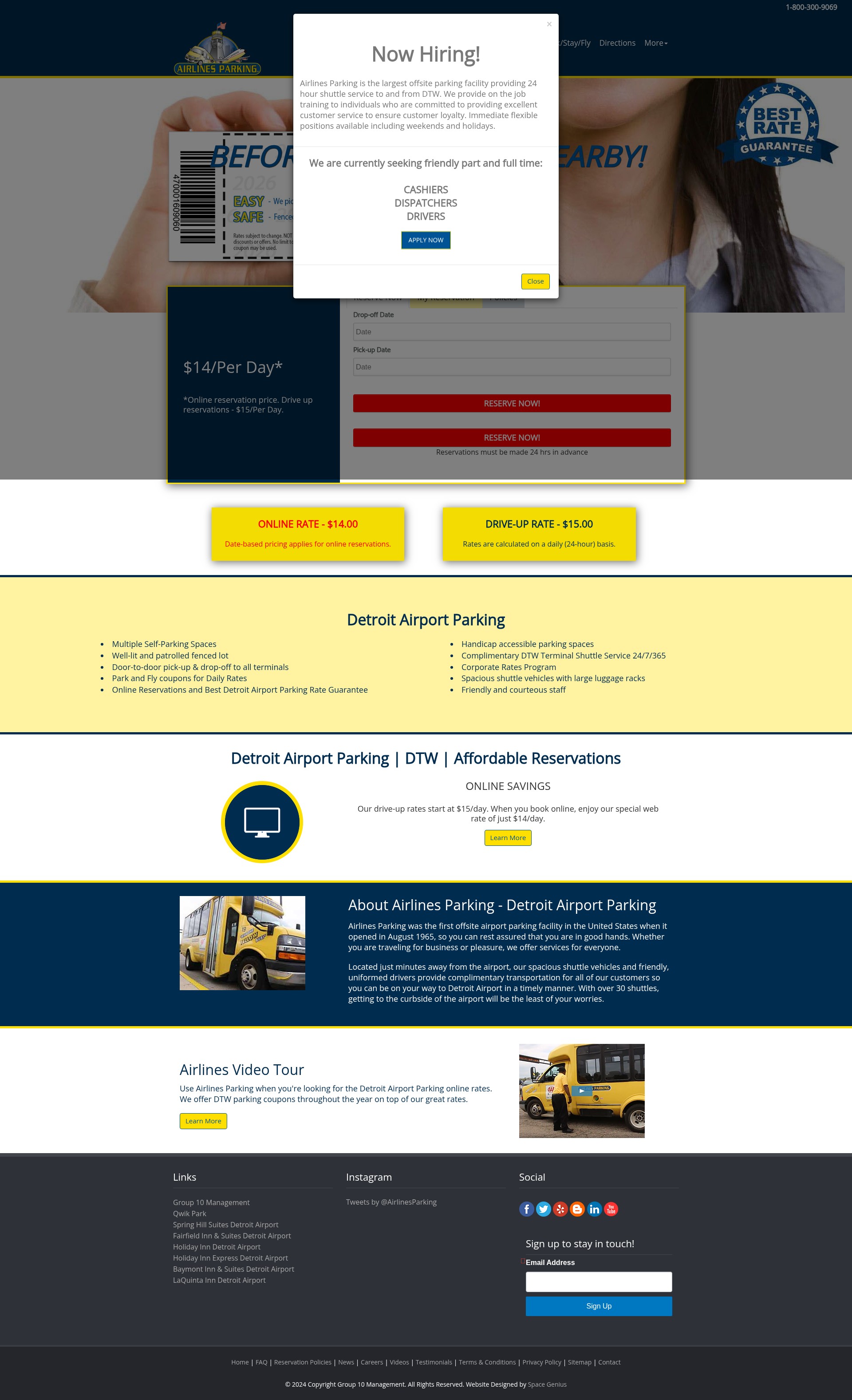 Landing Page