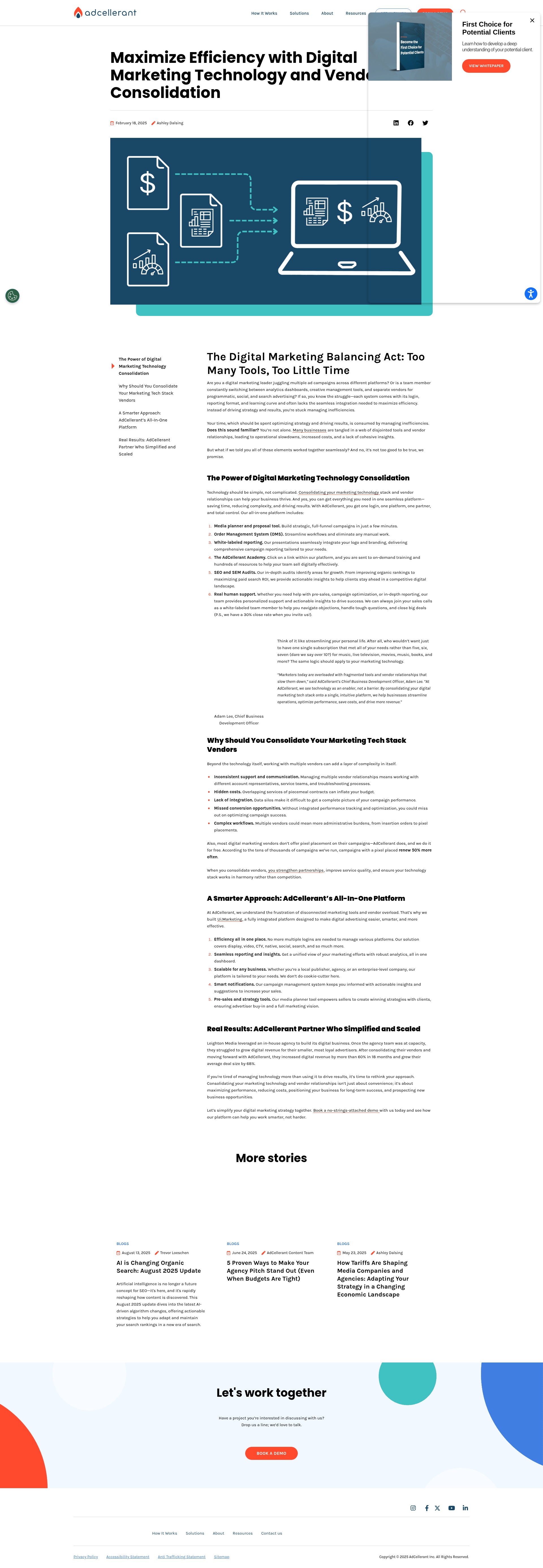 Landing Page