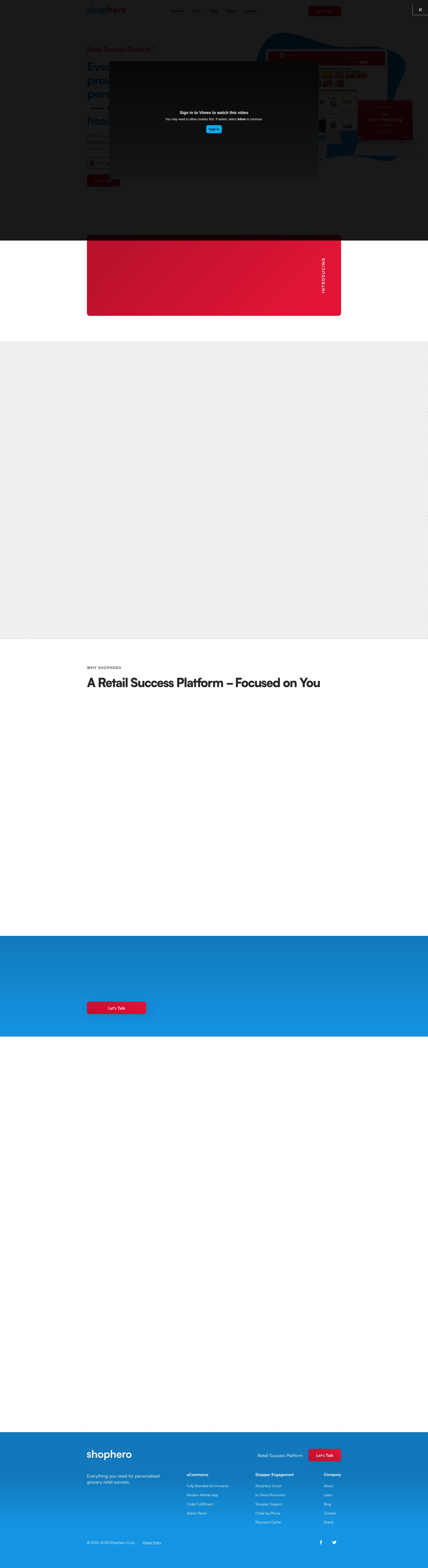 Landing Page