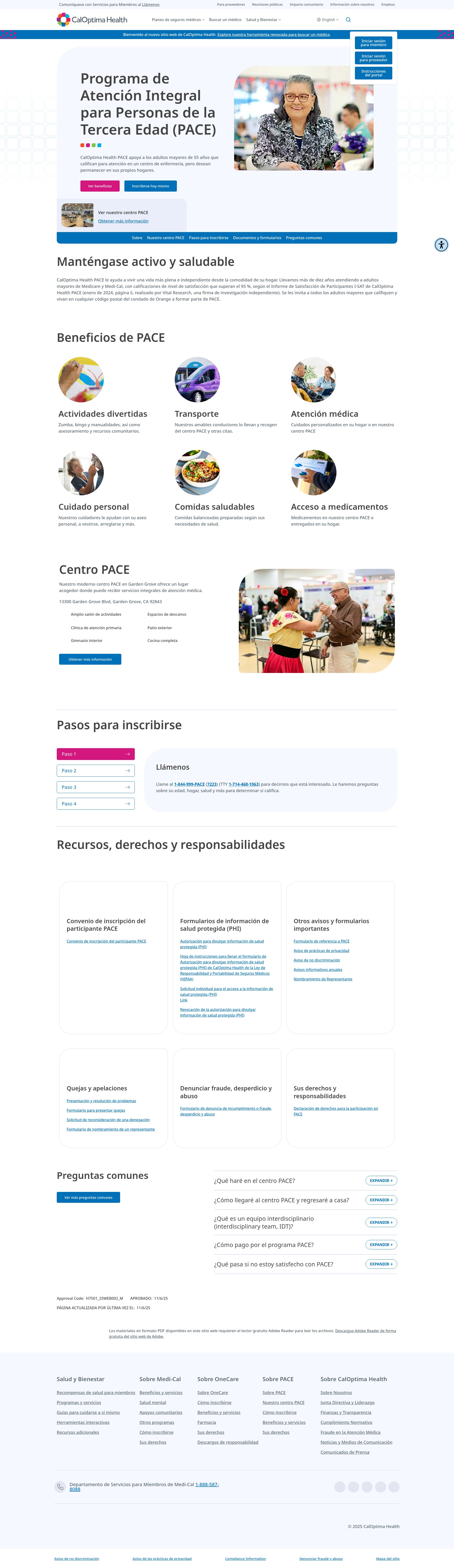 Landing Page