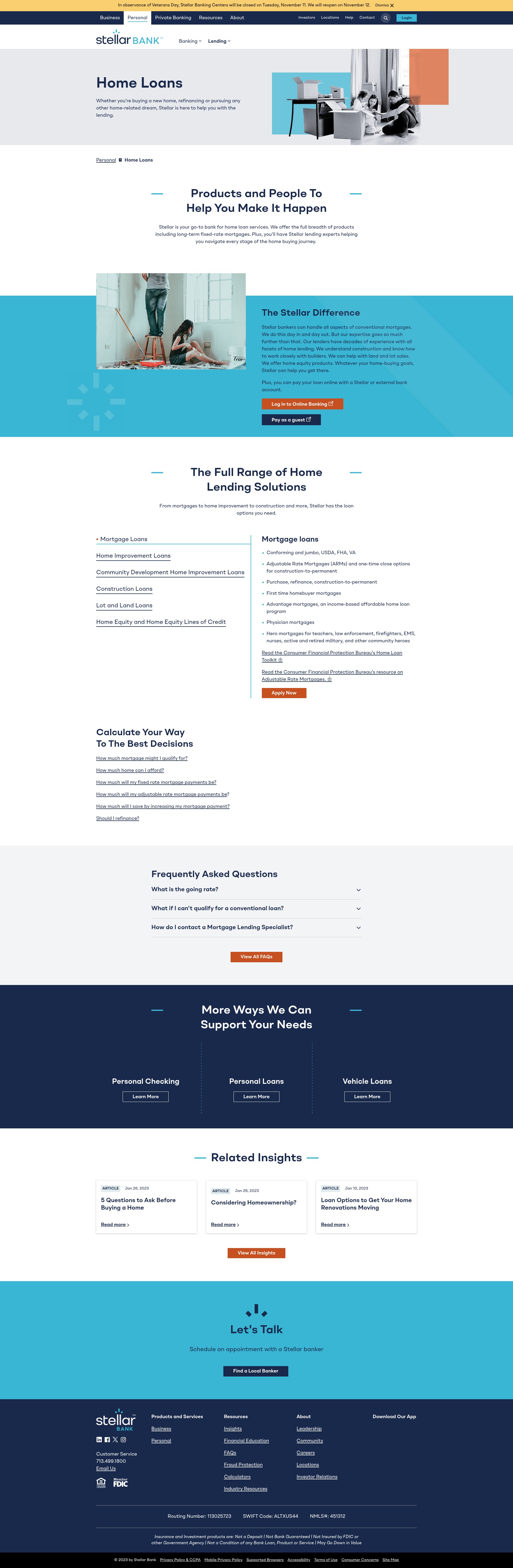 Landing Page