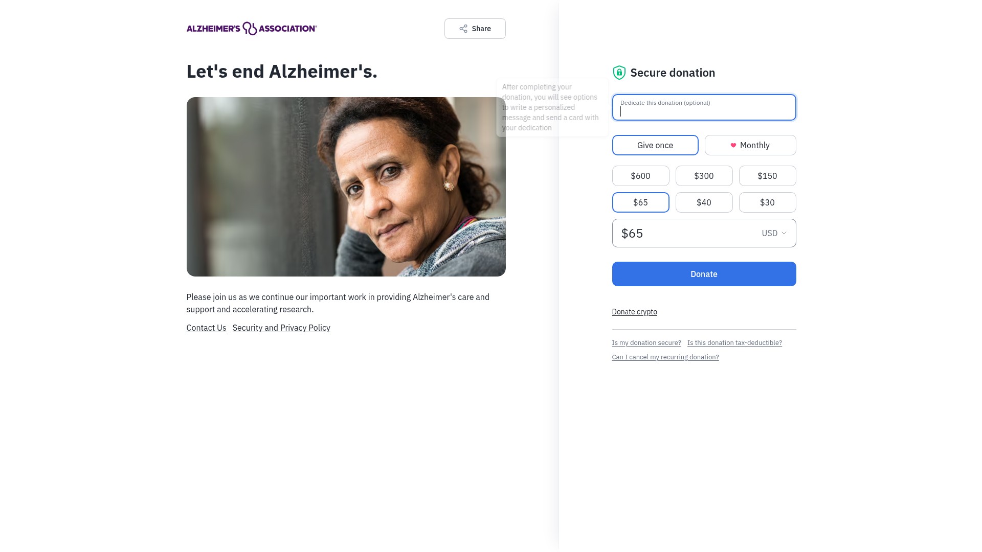 Landing Page