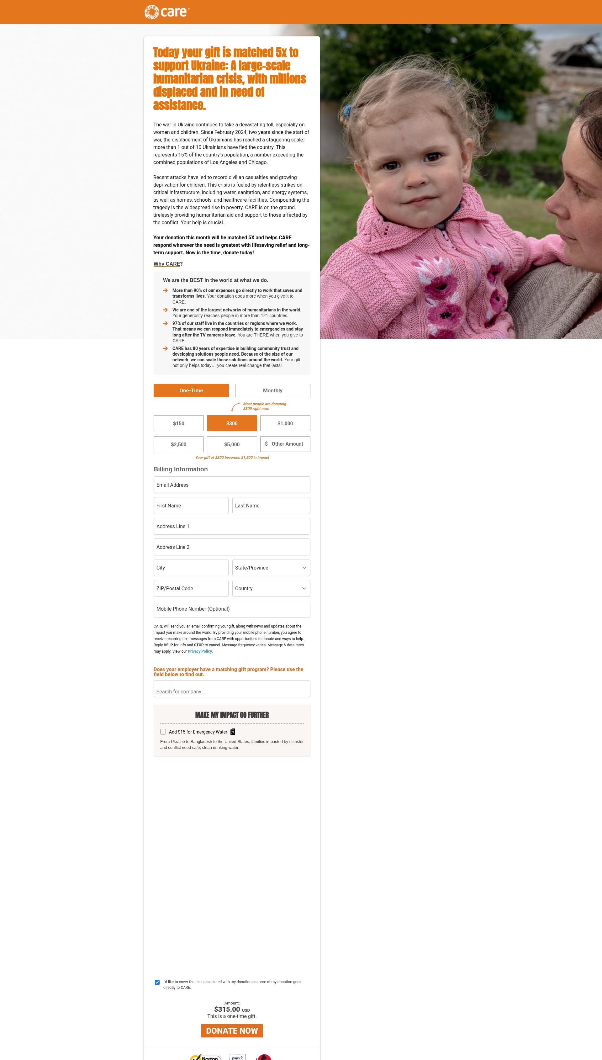 Landing Page